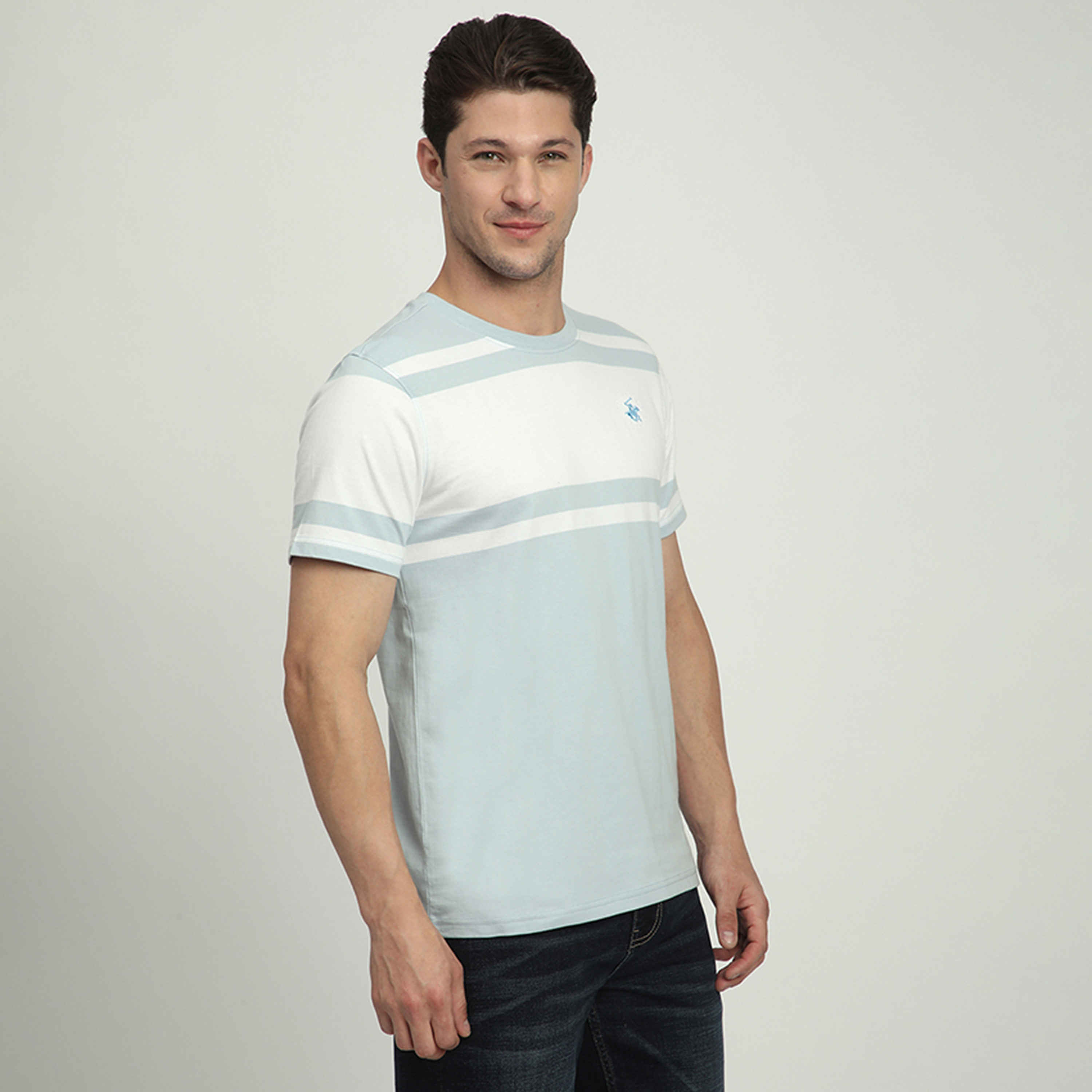 Beverly Hills Polo Club Color Block Crew Neck Short Sleeves T-Shirt-men-clothing-tshirtsandpolos-tshirts-image-4
