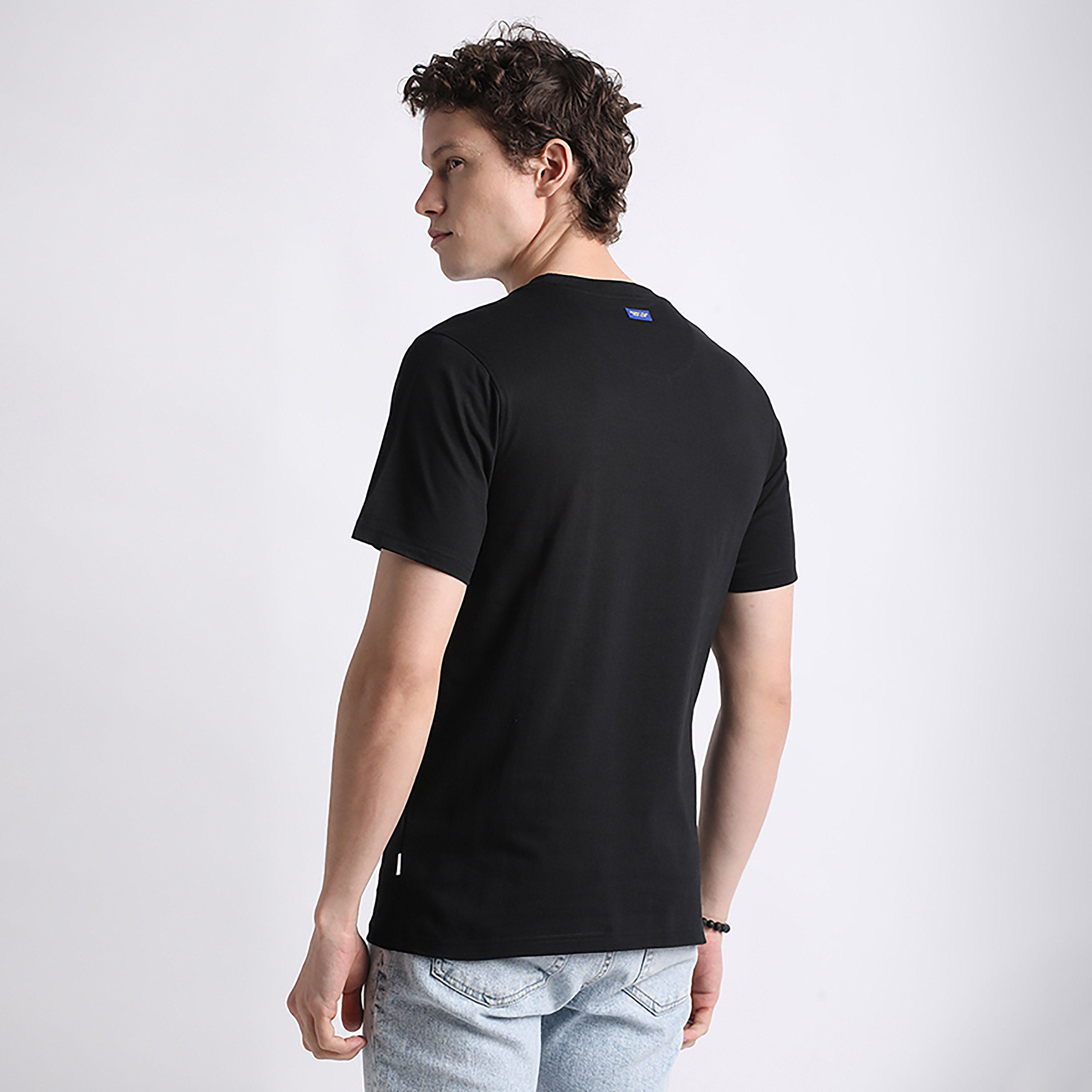 تي شيرت بيفرلي هيلز بولو كلوب بشعار العلامة التجارية وياقة دائرية وأكمام قصيرة للرجال-men-clothing-tshirtsandpolos-tshirts-image-2
