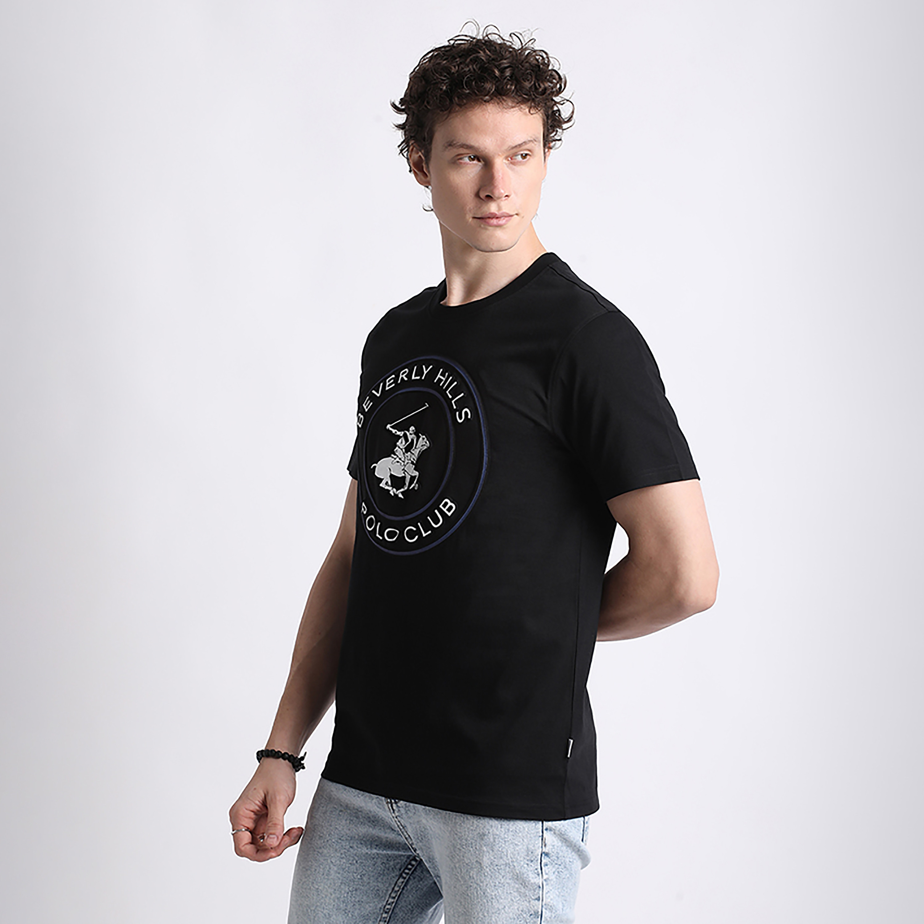 Beverly Hills Polo Club Brand Logo Round Neck Short Sleeve Men's T-Shirt-men-clothing-tshirtsandpolos-tshirts-image-4