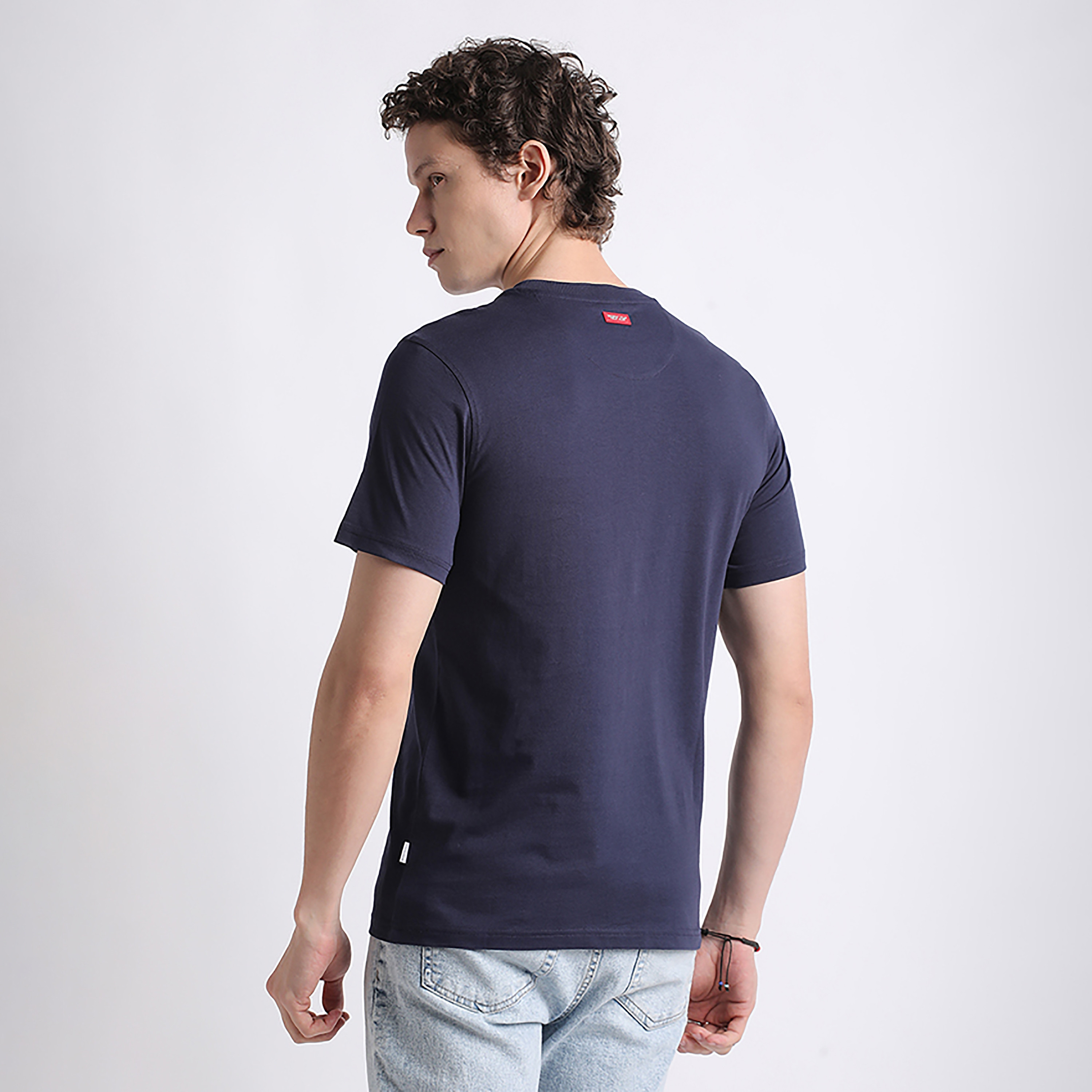 Beverly Hills Polo Club Brand Logo Round Neck Short Sleeve Men's T-Shirt-men-clothing-tshirtsandpolos-tshirts-image-2