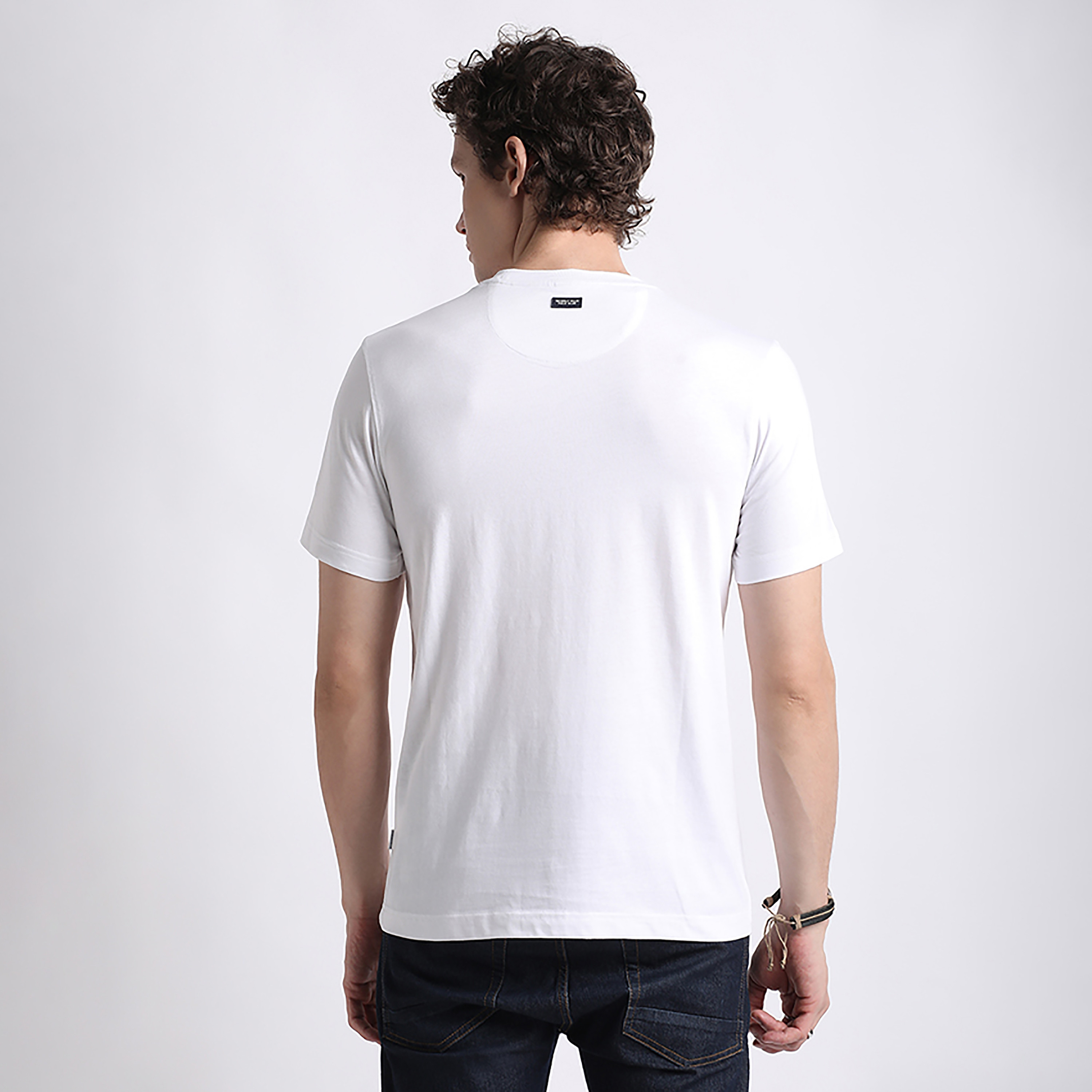 تي شيرت بيفرلي هيلز بولو كلوب بشعار العلامة التجارية وياقة دائرية وأكمام قصيرة للرجال-men-clothing-tshirtsandpolos-tshirts-image-10
