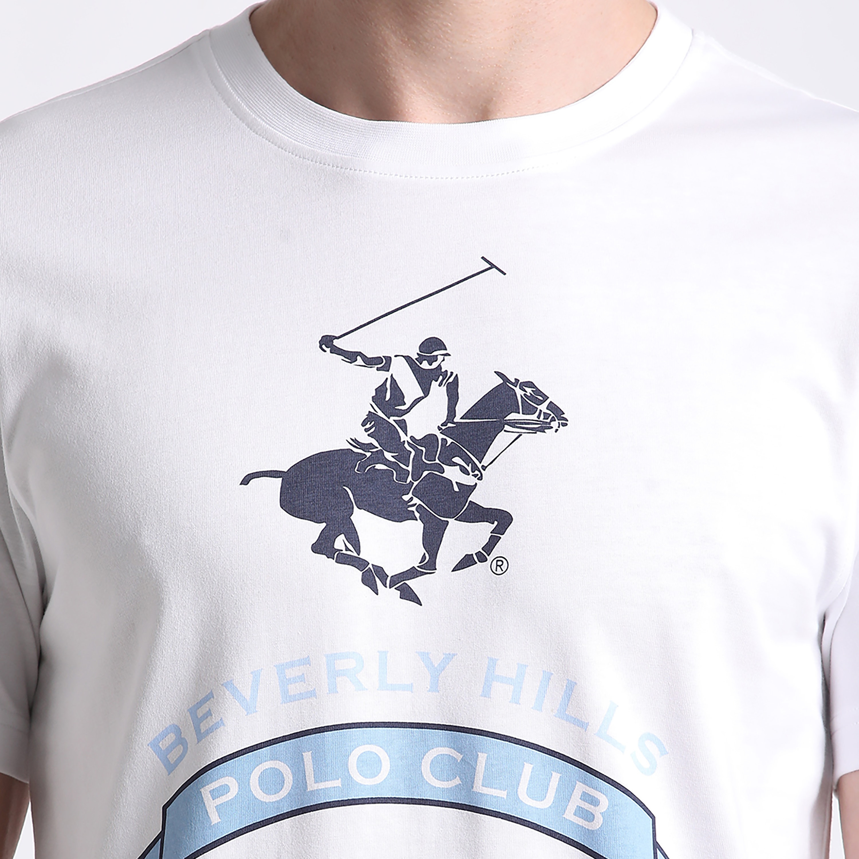 Beverly Hills Polo Club Logo Crew Neck Short Sleeves Men's T-Shirt-men-clothing-tshirtsandpolos-tshirts-image-3