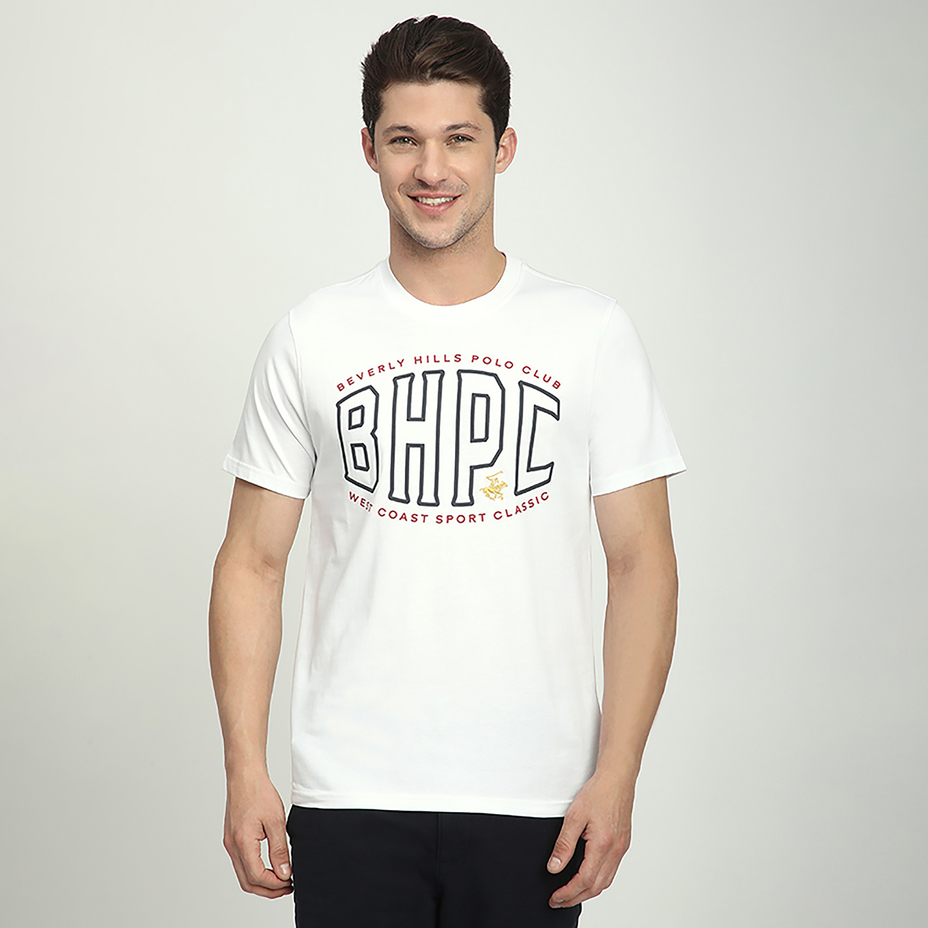 تي شيرت بأكمام قصيرة ورقبة دائرية بطبعة للرجال من بيفرلي هيلز بولو كلوب-men-clothing-tshirtsandpolos-tshirts-image-6