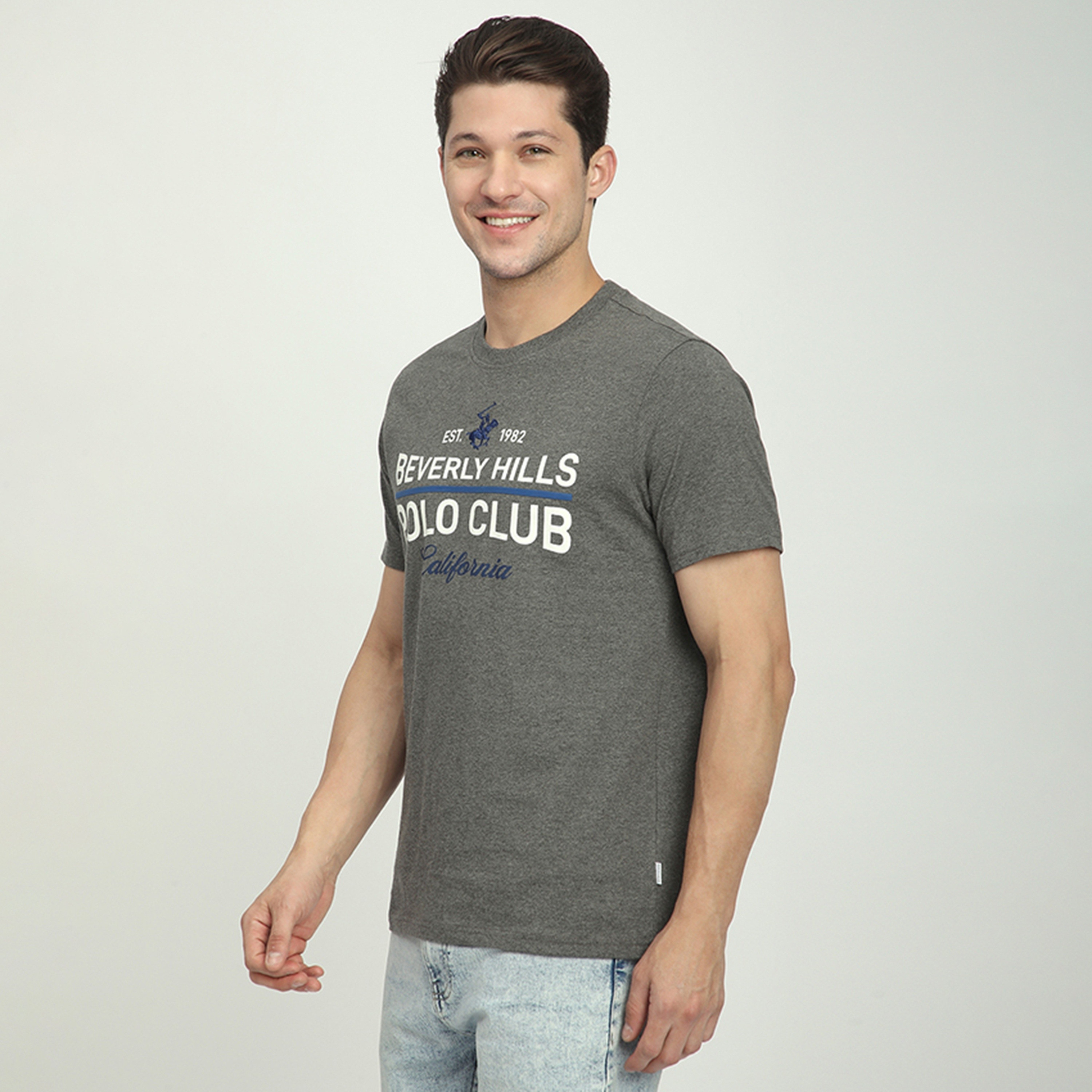 تي شيرت بيفرلي هيلز بولو كلوب مطبوع عليه شعار وياقة دائرية وأكمام قصيرة للرجال-men-clothing-tshirtsandpolos-tshirts-image-2