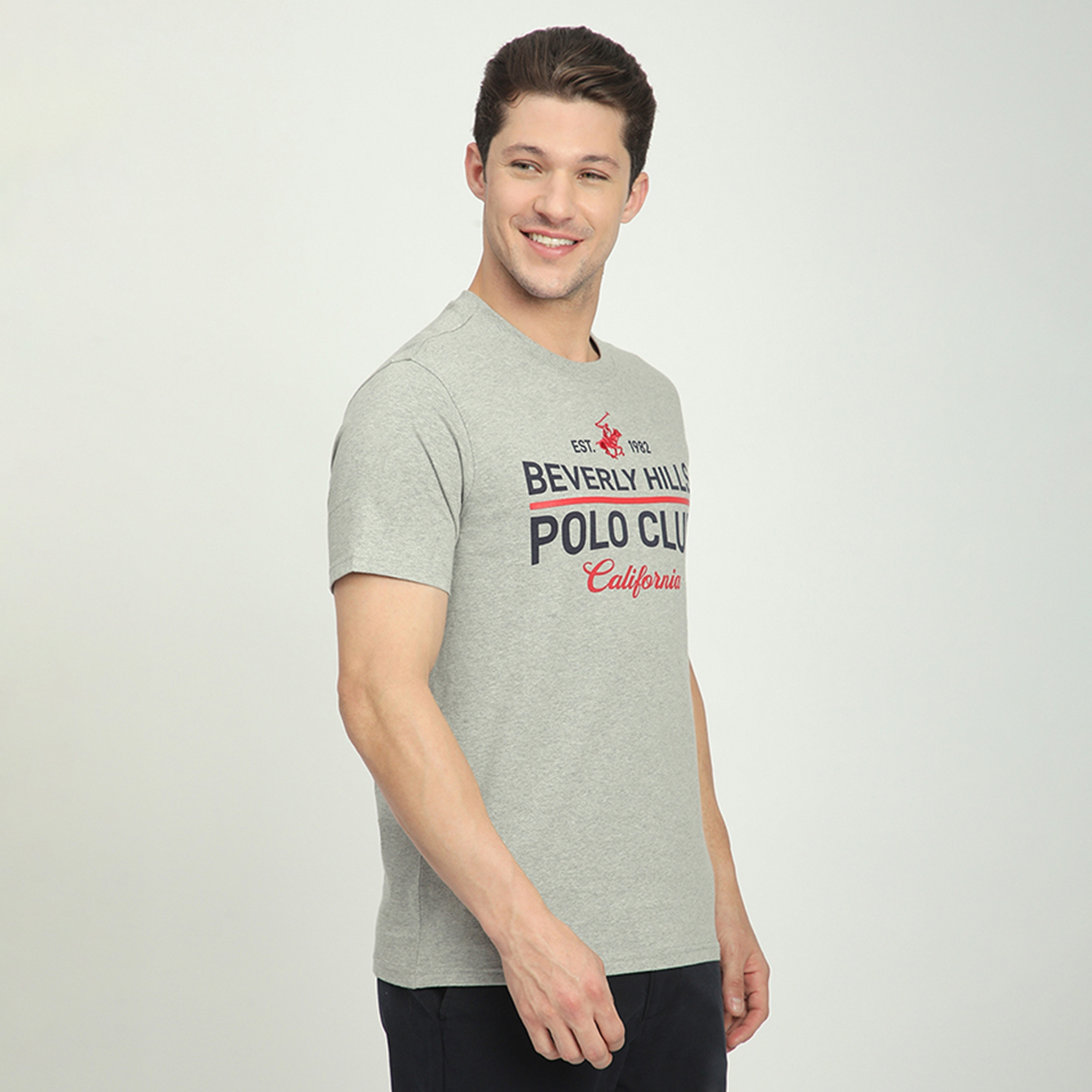 Beverly Hills Polo Club Logo Print Crew Neck Short Sleeves Men's T-Shirt-men-clothing-tshirtsandpolos-tshirts-image-7