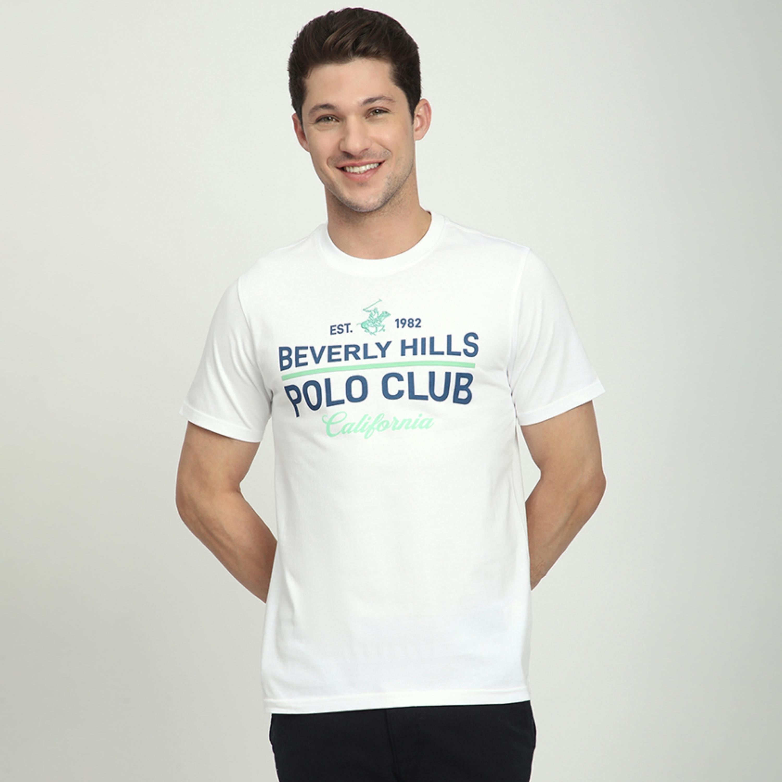 Beverly Hills Polo Club Logo Print Crew Neck Short Sleeves Men's T-Shirt-men-clothing-tshirtsandpolos-tshirts-image-9