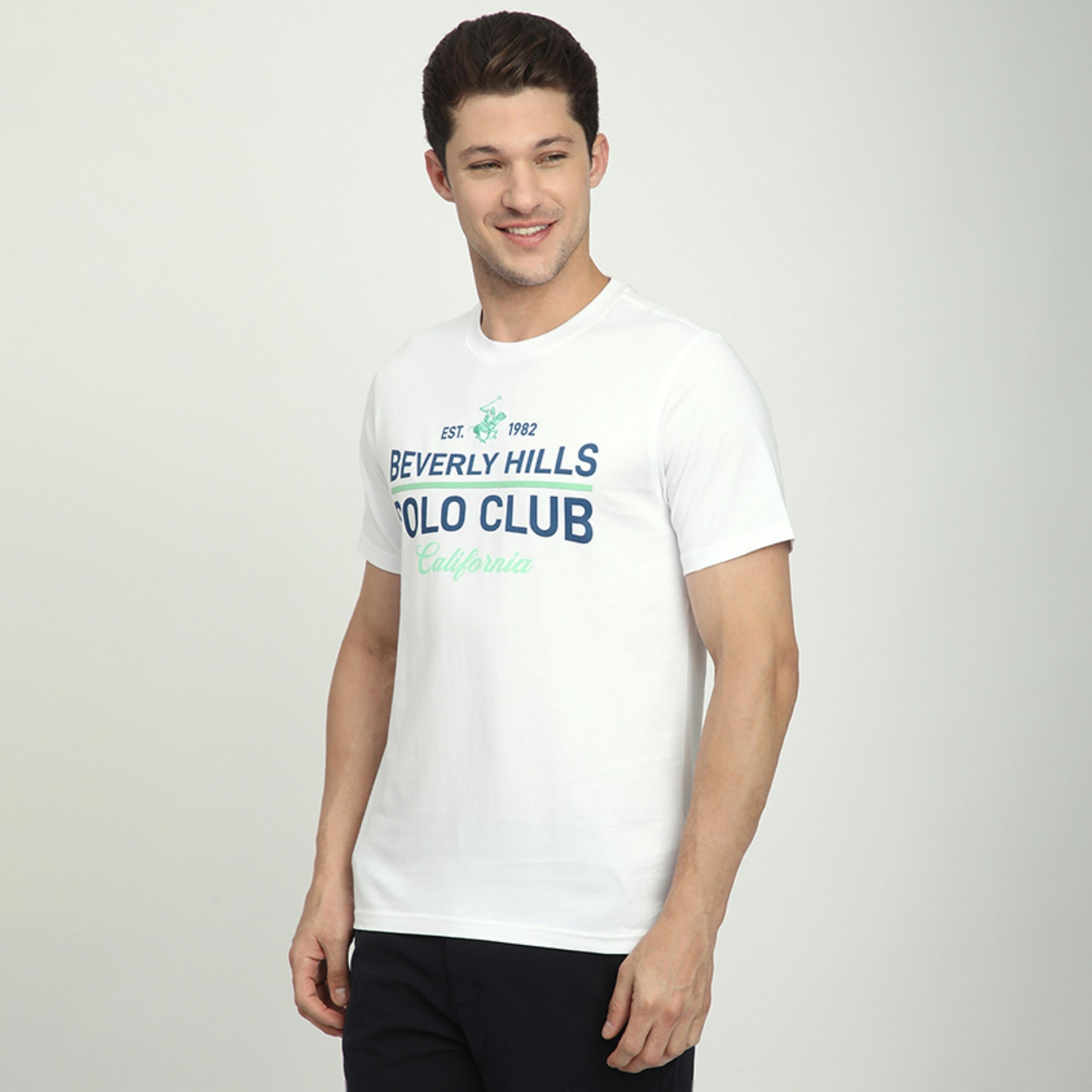 Beverly Hills Polo Club Logo Print Crew Neck Short Sleeves Men's T-Shirt-men-clothing-tshirtsandpolos-tshirts-image-10