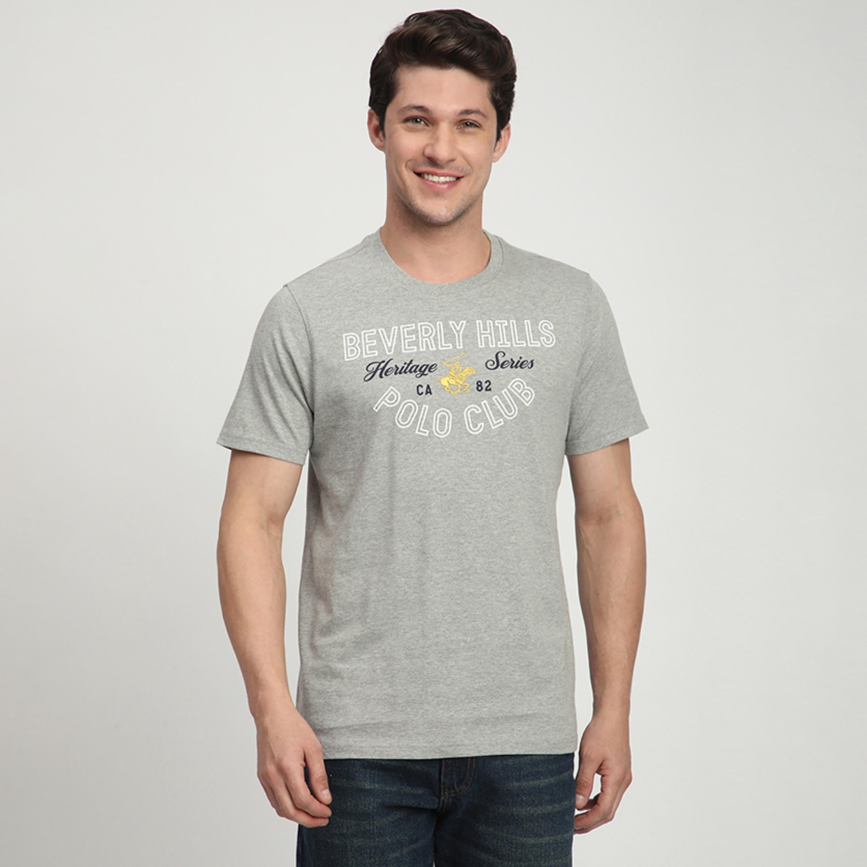 تي شيرت رجالي بأكمام قصيرة ورقبة دائرية وطبعة شعار من بيفرلي هيلز بولو كلوب-men-clothing-tshirtsandpolos-tshirts-image-1