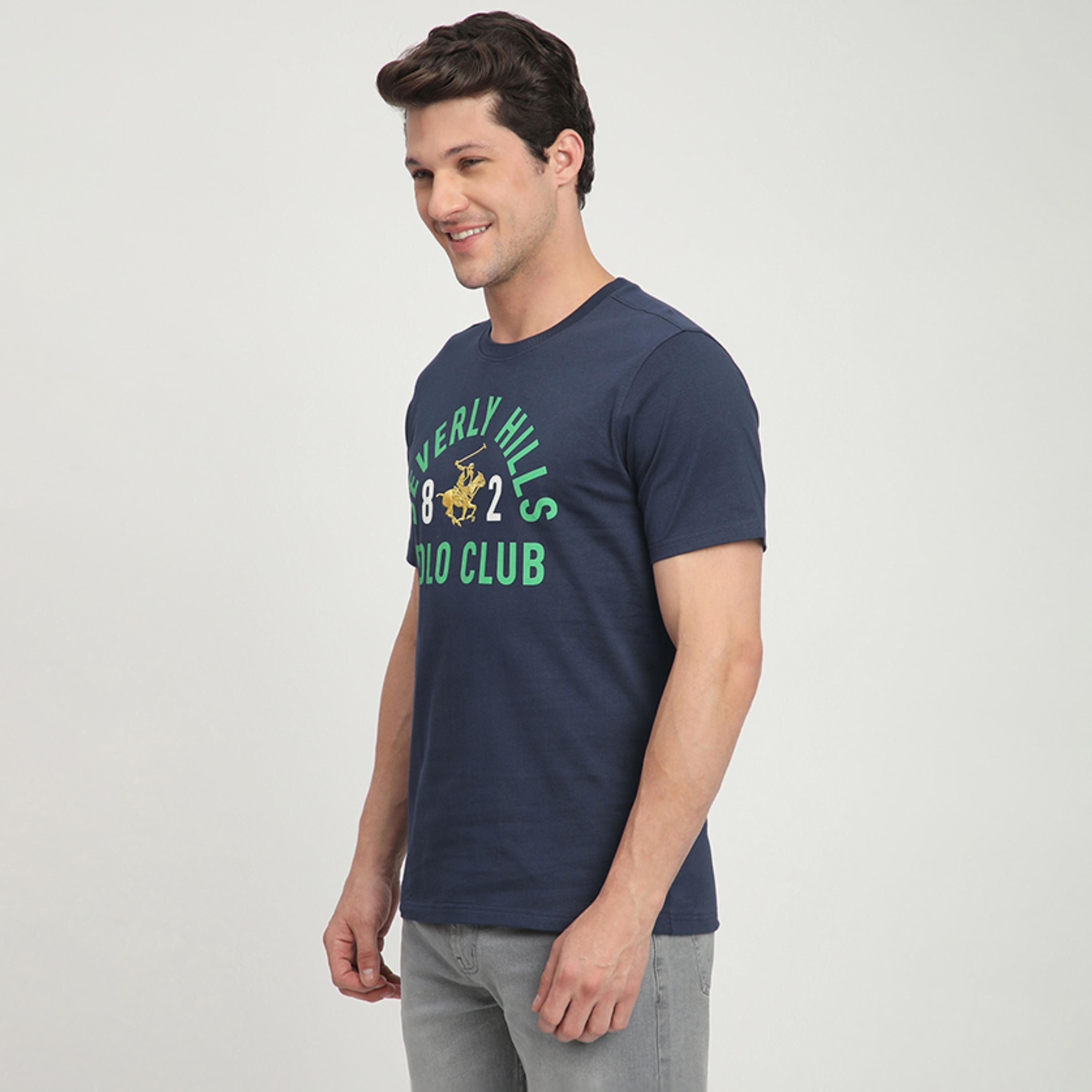 Beverly Hills Polo Club Logo Print Crew Neck Short Sleeves Men's T-Shirt-men-clothing-tshirtsandpolos-tshirts-image-6