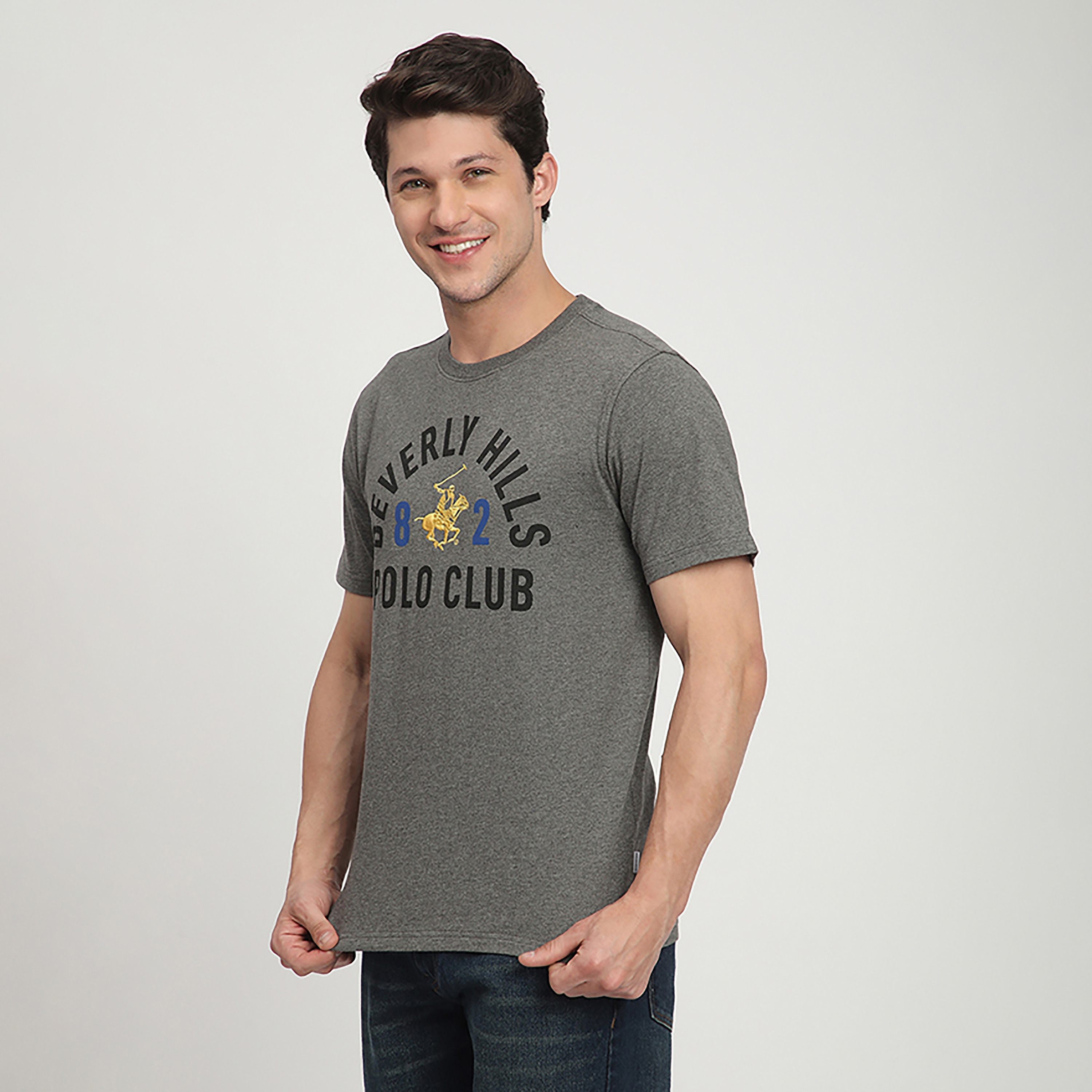 تي شيرت رجالي بأكمام قصيرة ورقبة دائرية وطبعة شعار من بيفرلي هيلز بولو كلوب-men-clothing-tshirtsandpolos-tshirts-image-2