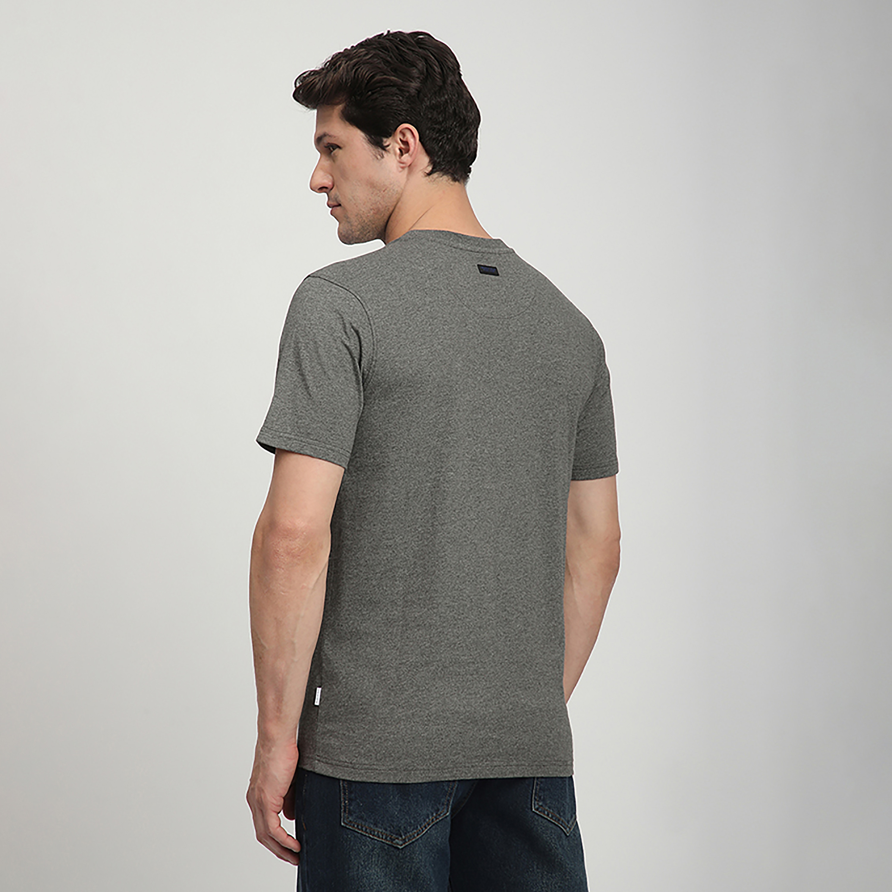 Beverly Hills Polo Club Logo Print Crew Neck Short Sleeves Men's T-Shirt-men-clothing-tshirtsandpolos-tshirts-image-4