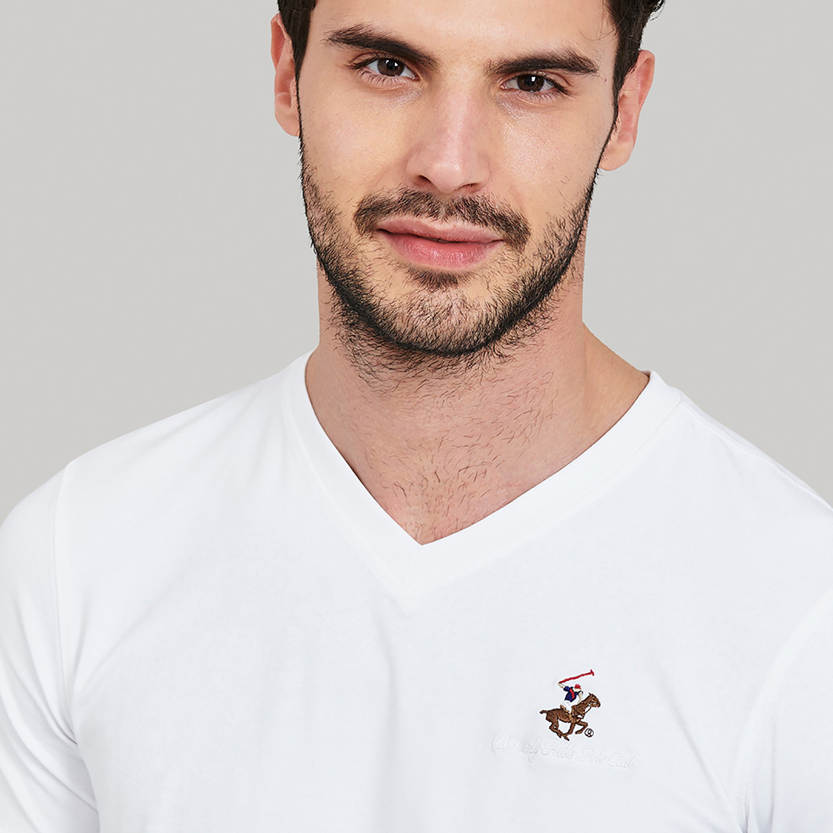 Beverly hills polo 2024 club v neck mens