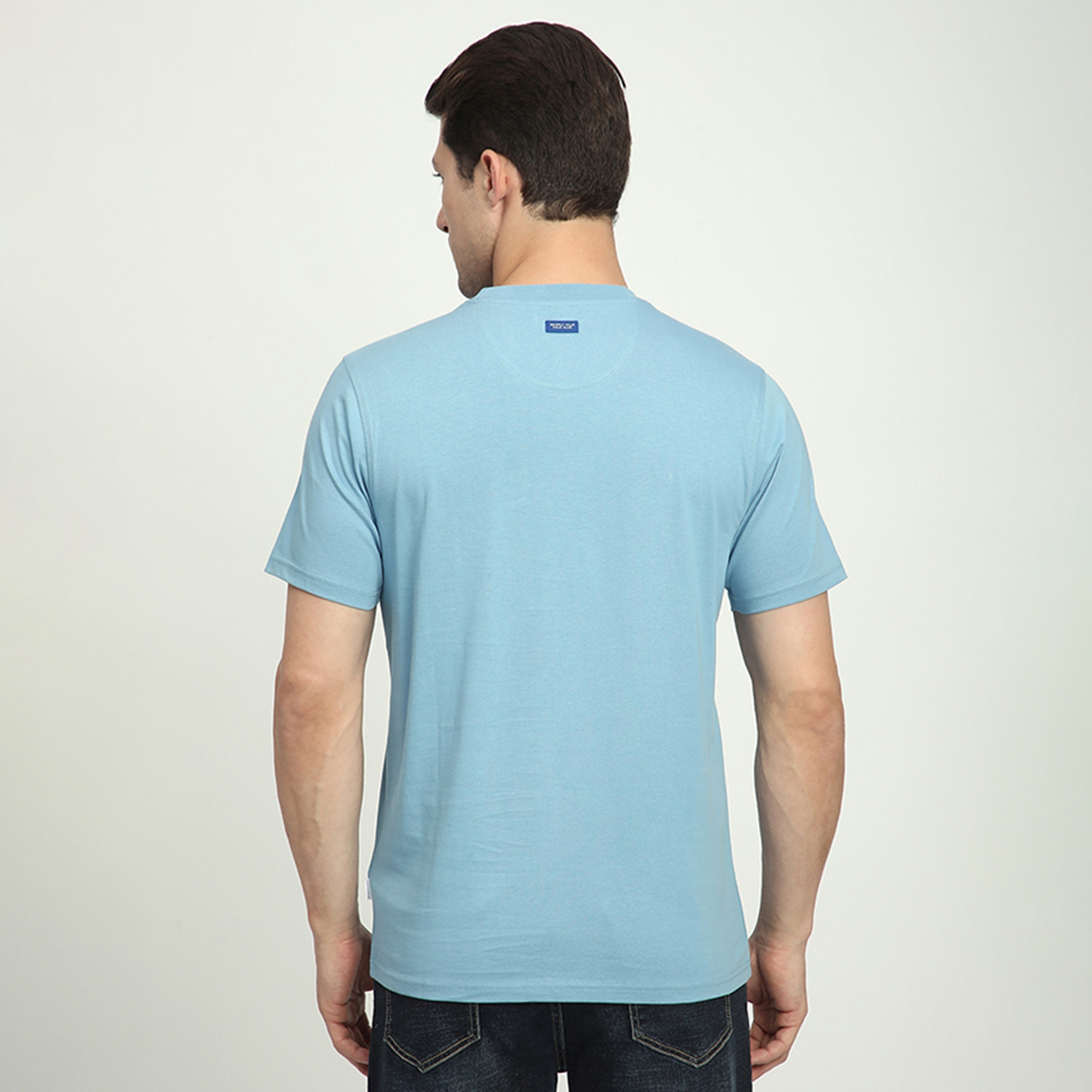 تي شيرت بيفرلي هيلز بولو كلوب مطبوع عليه شعار وياقة دائرية وأكمام قصيرة للرجال-men-clothing-tshirtsandpolos-tshirts-image-4