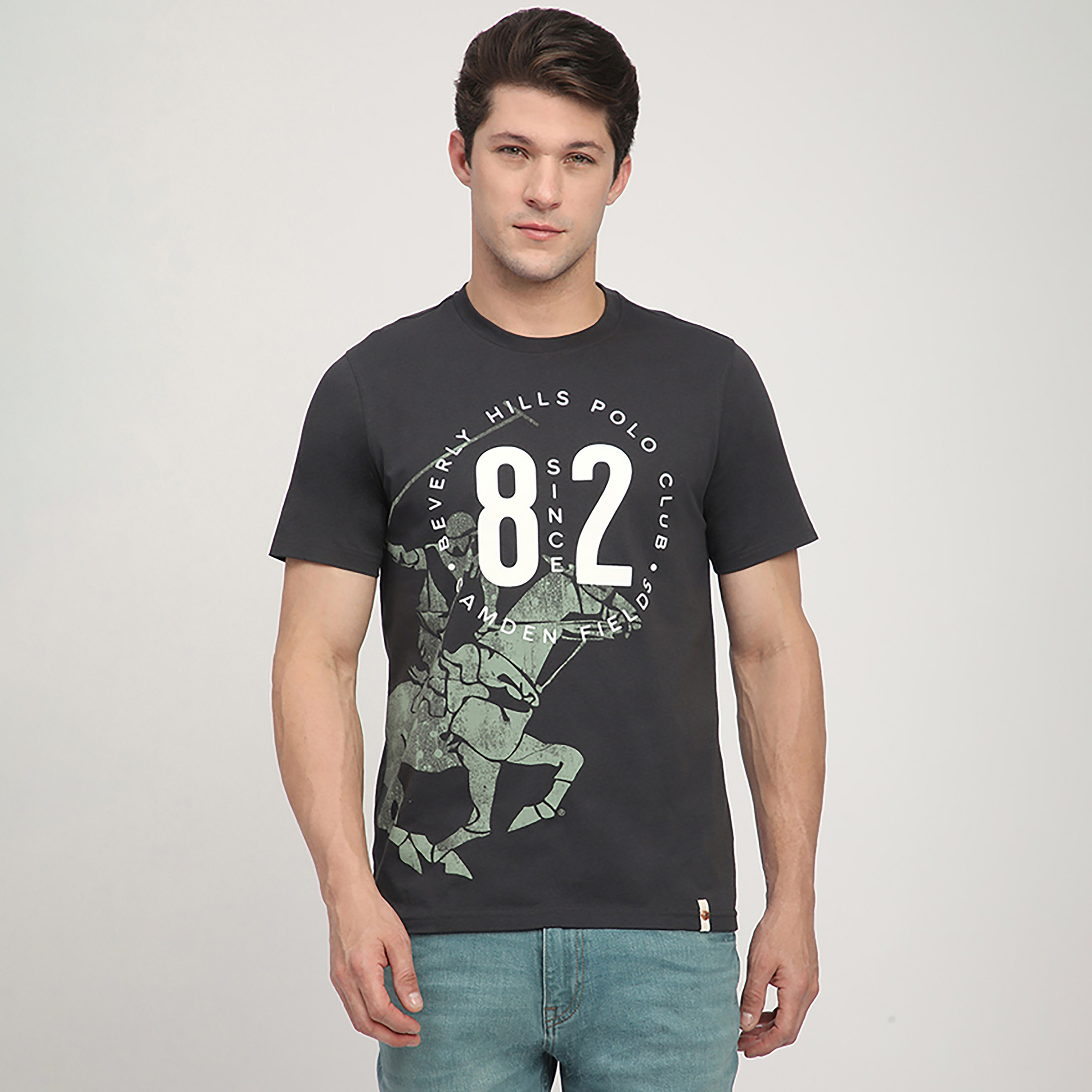 تي شيرت رجالي بأكمام قصيرة ورقبة دائرية وطبعة رسومات من بيفرلي هيلز بولو كلوب-men-clothing-tshirtsandpolos-tshirts-image-1