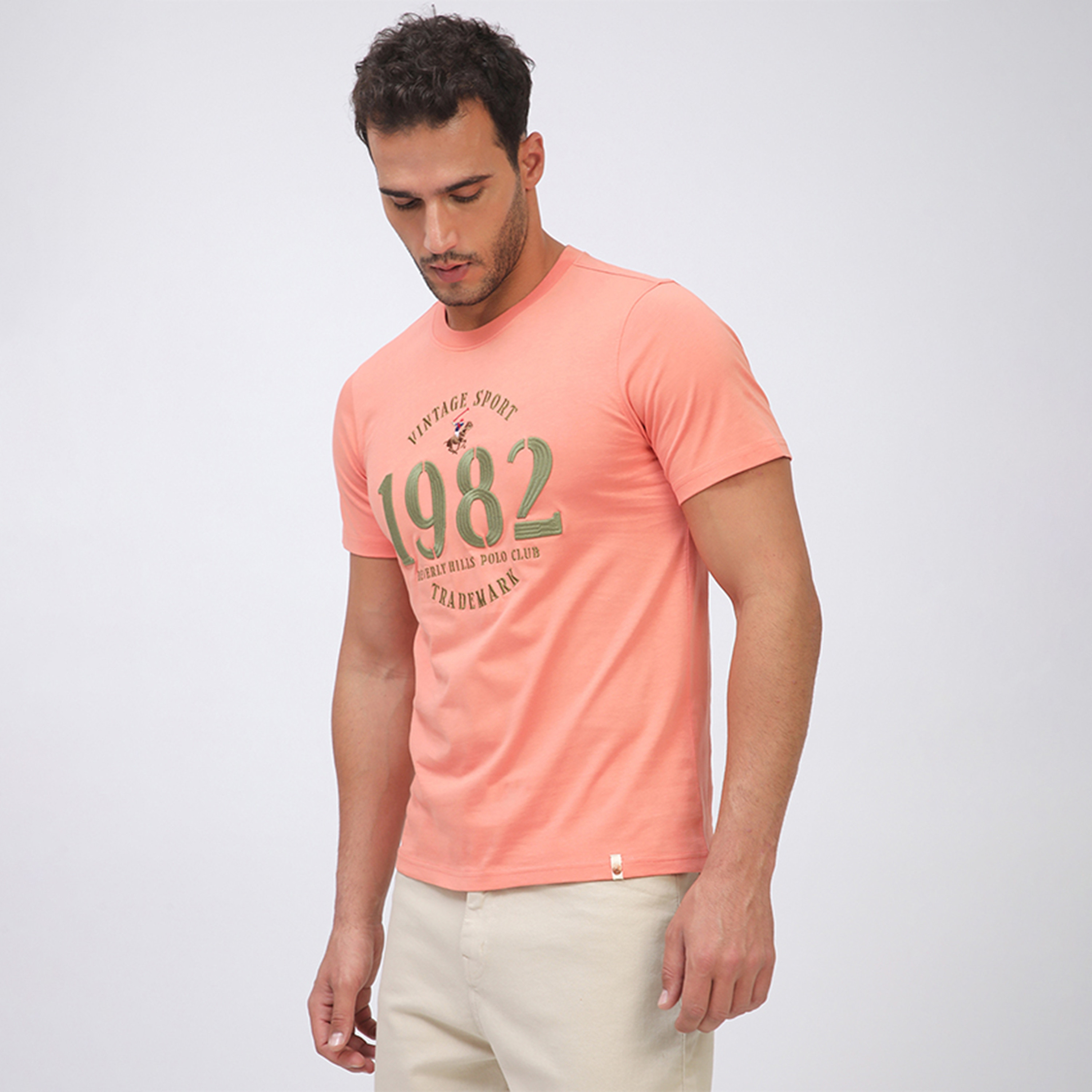 تي شيرت بأكمام قصيرة ورقبة دائرية مطرز للرجال من بيفرلي هيلز بولو كلوب-men-clothing-tshirtsandpolos-tshirts-image-8