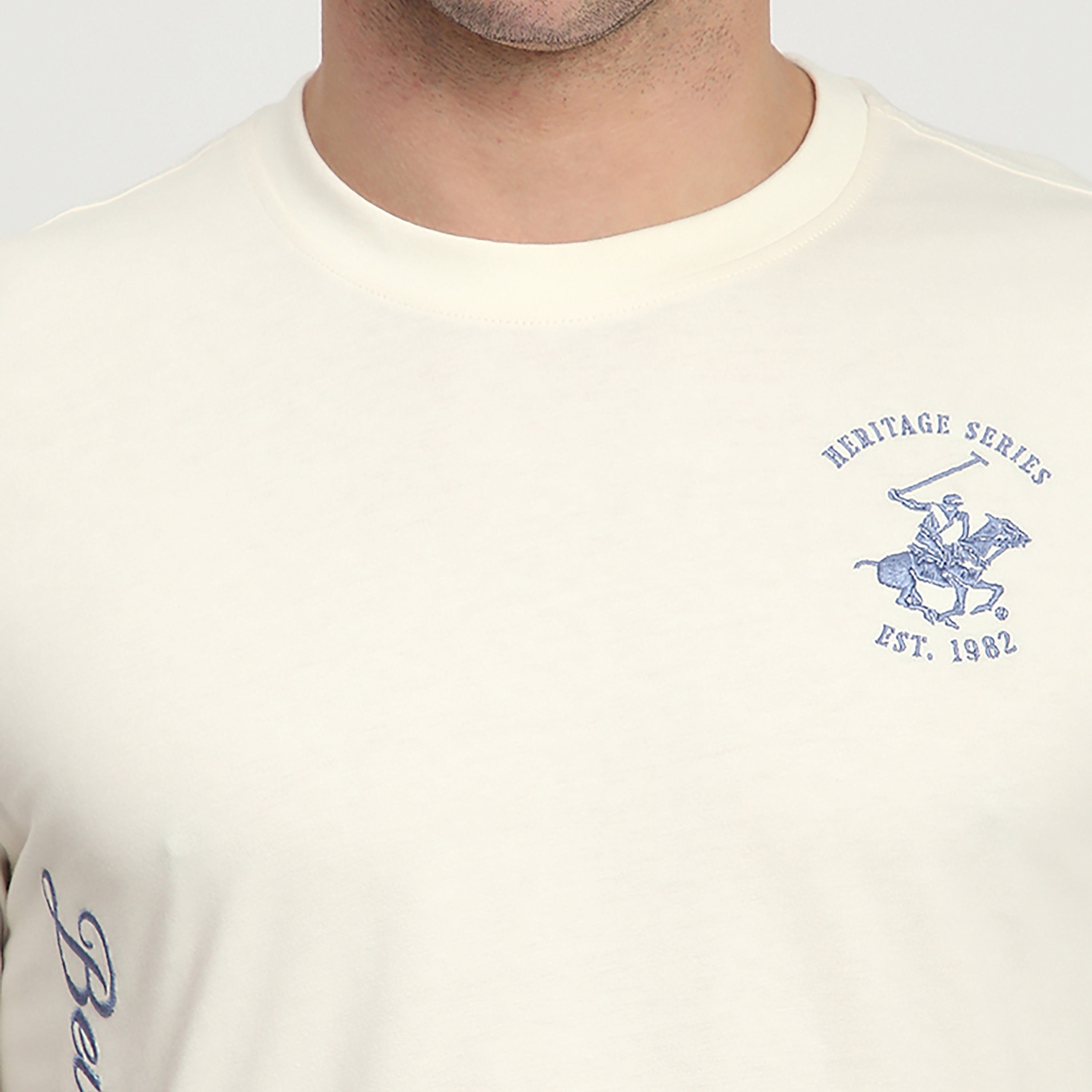 تي شيرت رجالي بأكمام قصيرة ورقبة دائرية مطرزة بنص من بيفرلي هيلز بولو كلوب-men-clothing-tshirtsandpolos-tshirts-image-10