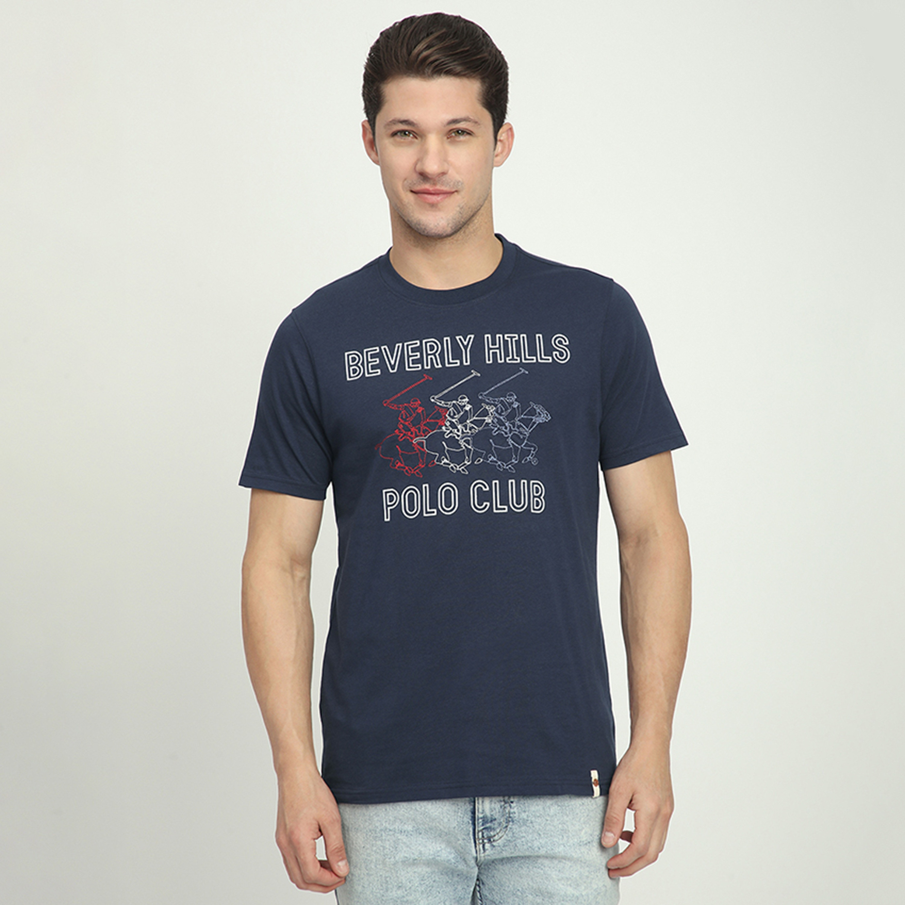 تي شيرت رجالي بأكمام قصيرة ورقبة دائرية وطبعة شعار من بيفرلي هيلز بولو كلوب-men-clothing-tshirtsandpolos-tshirts-image-5