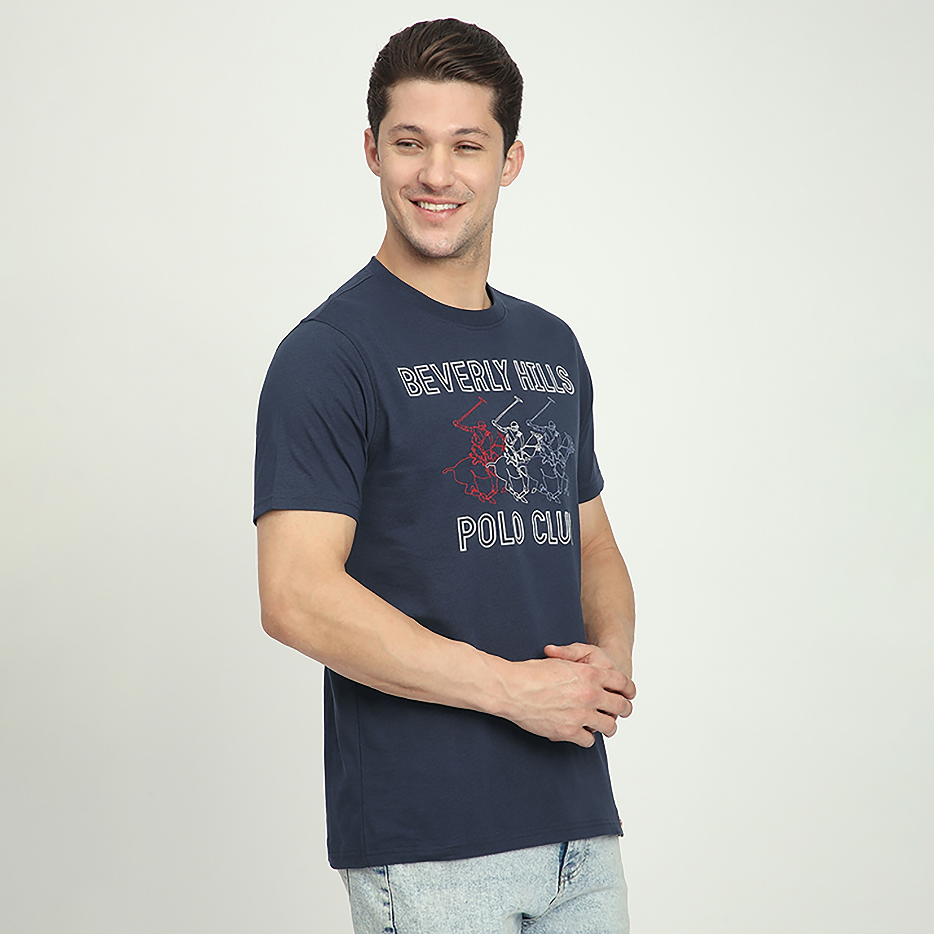 تي شيرت رجالي بأكمام قصيرة ورقبة دائرية وطبعة شعار من بيفرلي هيلز بولو كلوب-men-clothing-tshirtsandpolos-tshirts-image-7