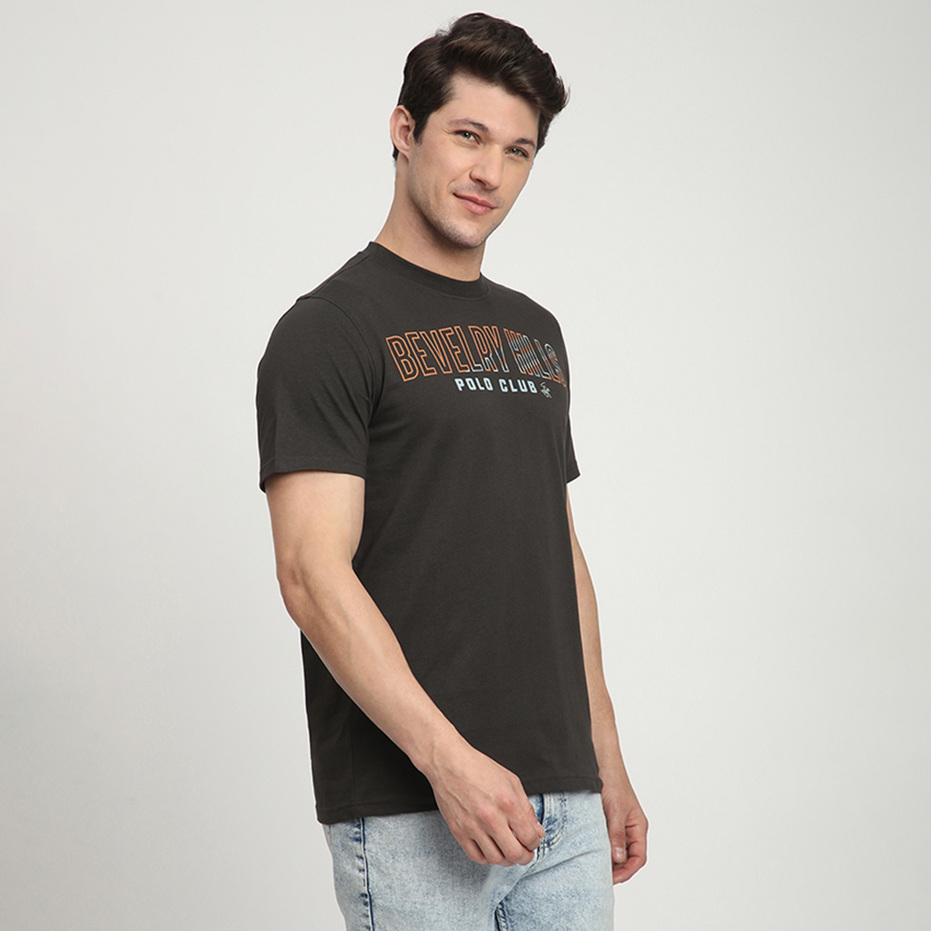 تي شيرت بيفرلي هيلز بولو كلوب مطبوع عليه شعار وياقة دائرية وأكمام قصيرة للرجال-men-clothing-tshirtsandpolos-tshirts-image-3