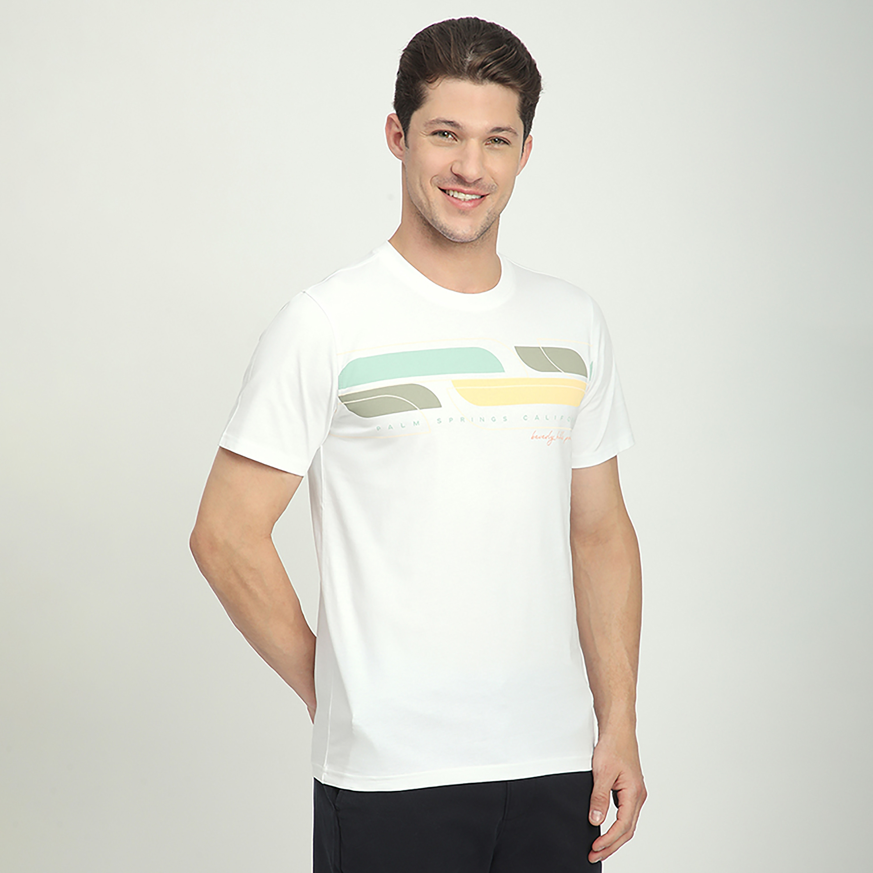 Beverly Hills Polo Club Printed Round Neck Short Sleeves Men's T-Shirt-men-clothing-tshirtsandpolos-tshirts-image-3