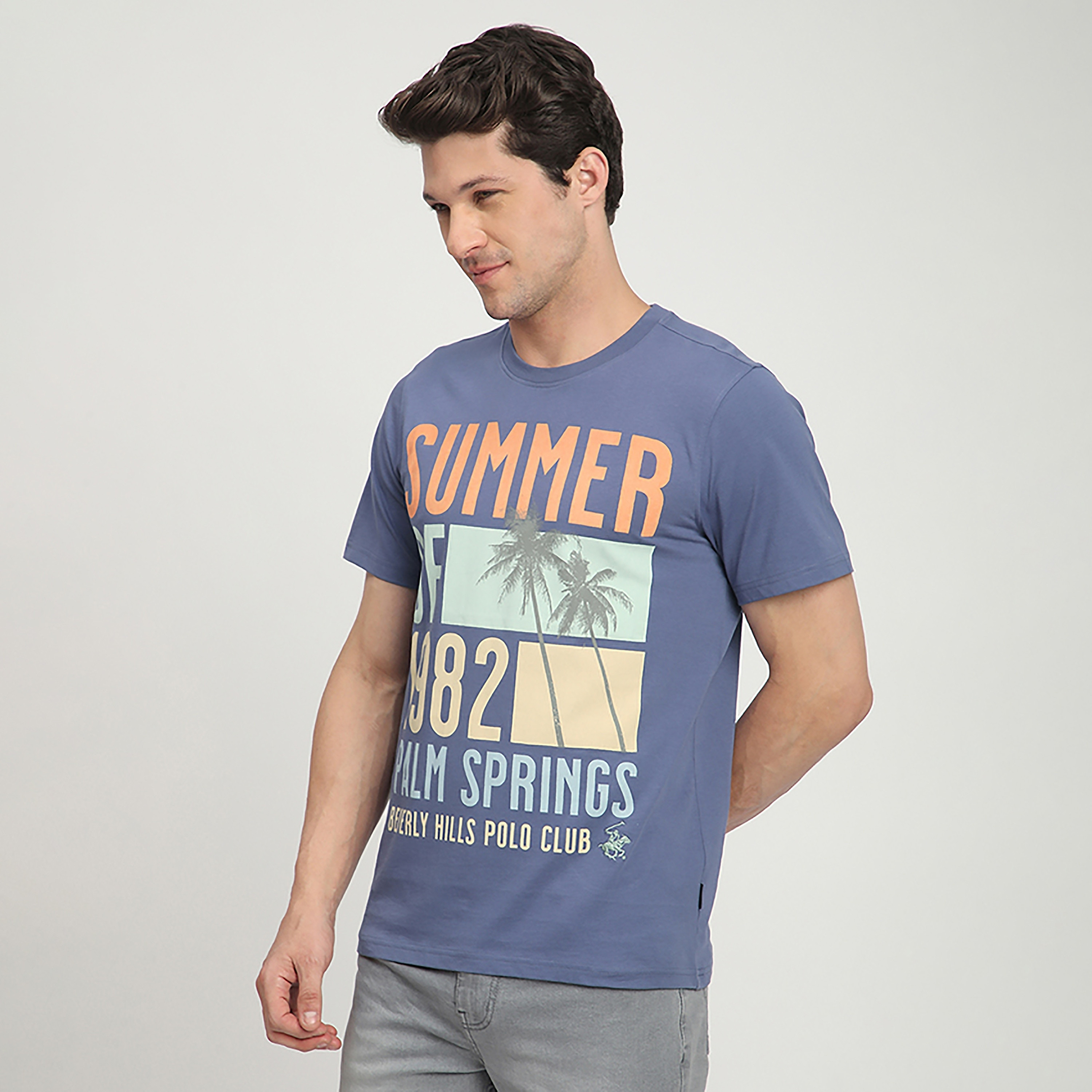 تي شيرت رجالي بأكمام قصيرة ورقبة دائرية وطبعة جرافيكية من بيفرلي هيلز بولو كلوب-men-clothing-tshirtsandpolos-tshirts-image-2
