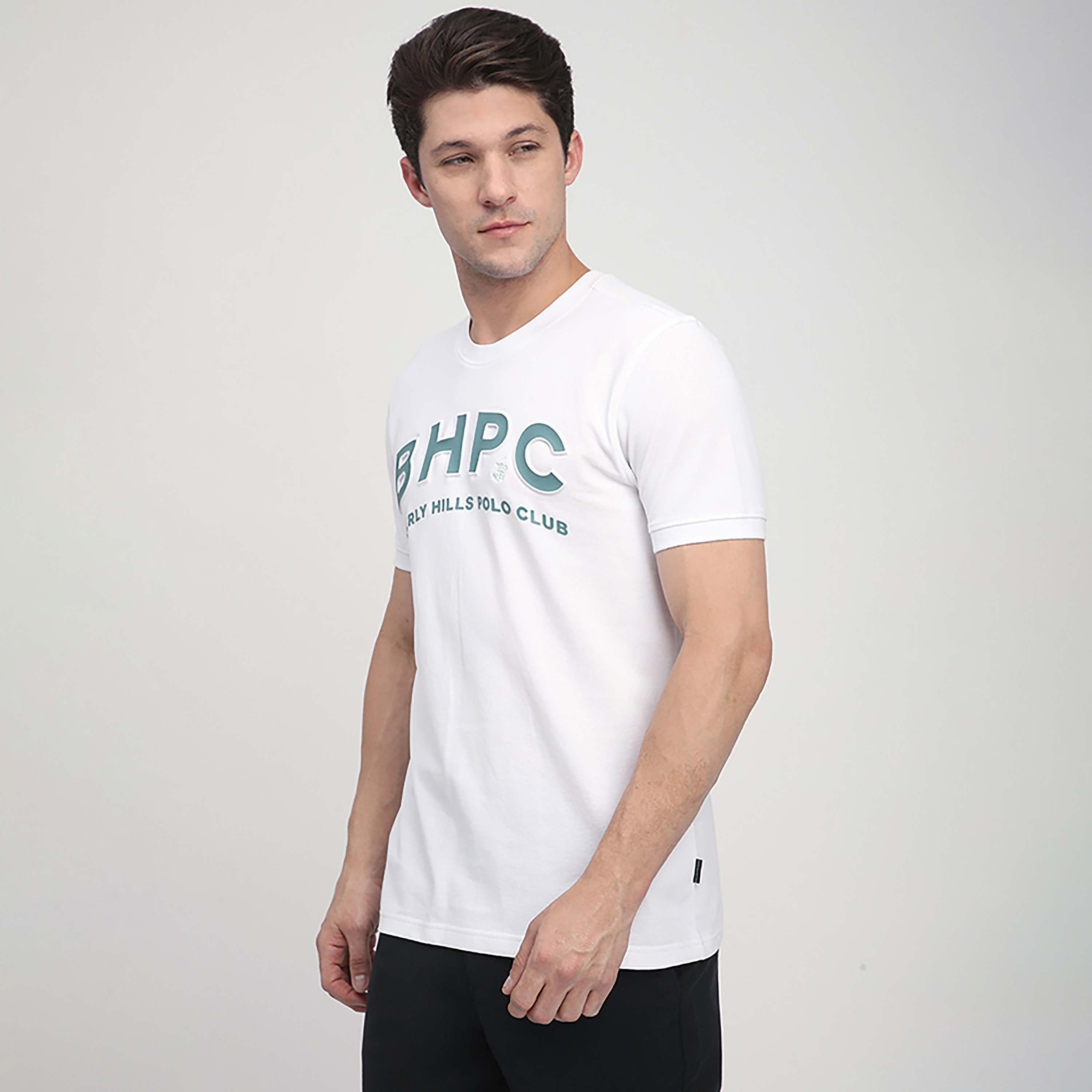 Beverly Hills Polo Club Logo Print Round Neck Short Sleeves Men's T-Shirt-men-clothing-tshirtsandpolos-tshirts-image-6