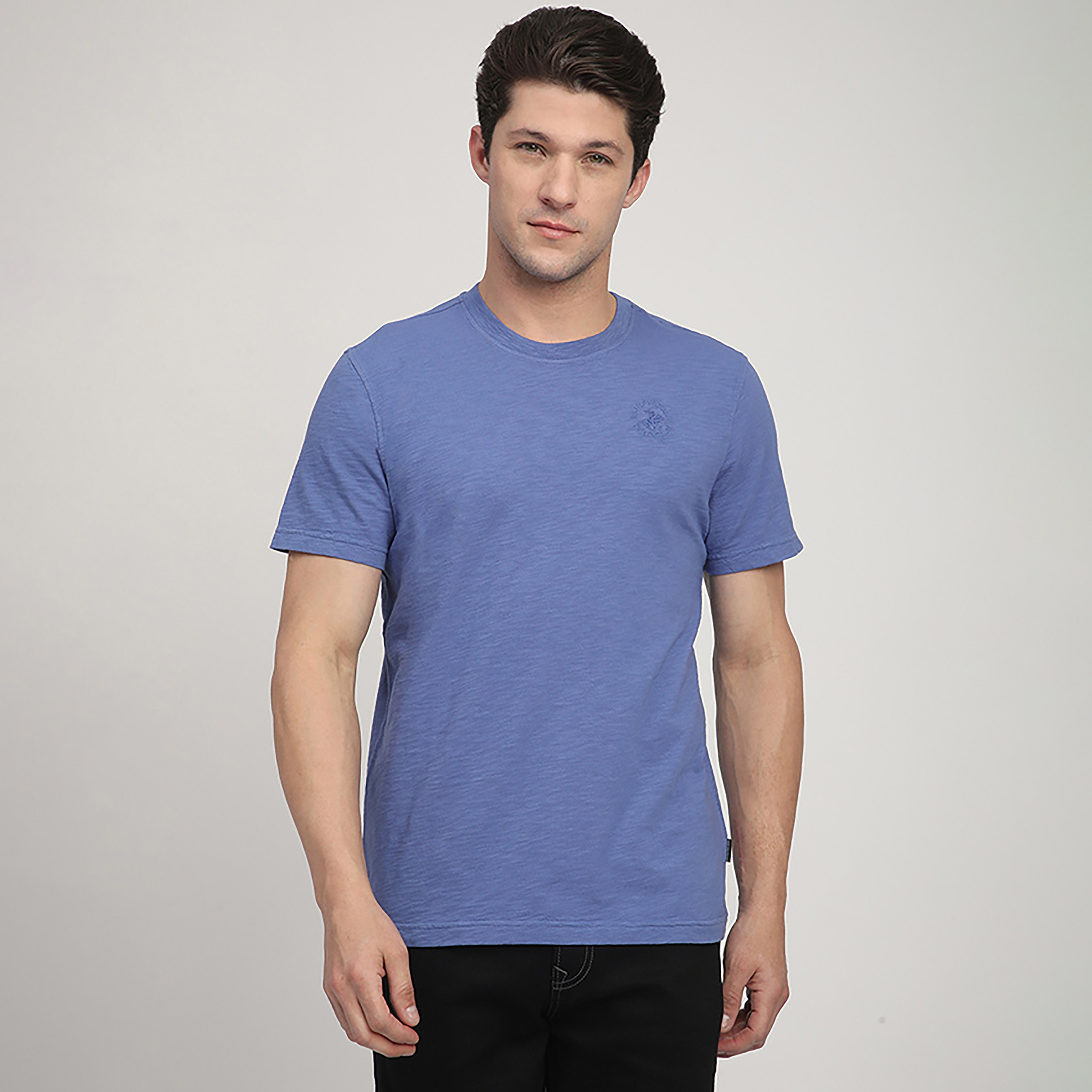 Beverly Hills Polo Club Plain Crew Neck Short Sleeves Men's T-Shirt-PROMO_CP_BHPC_101125-image-1