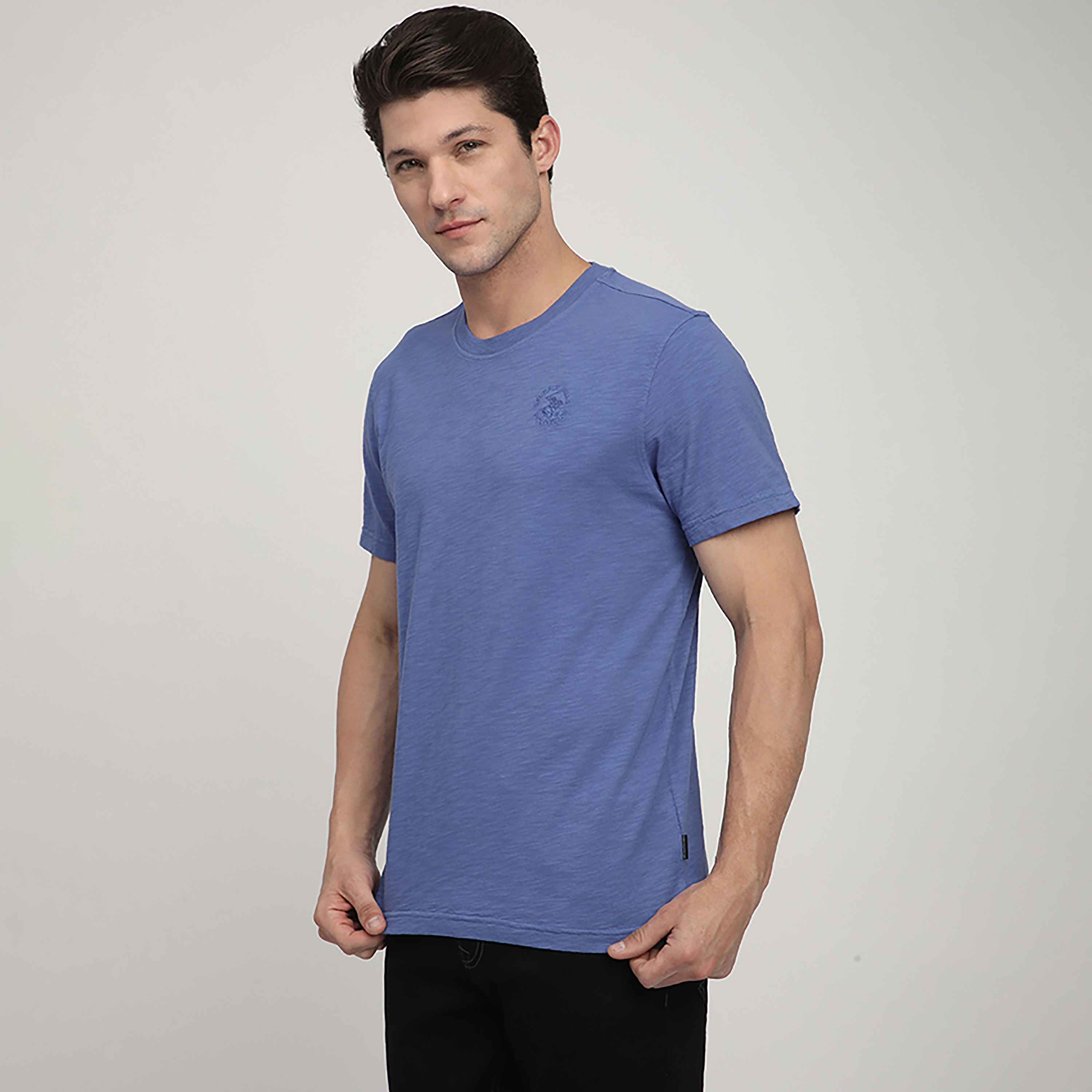 Beverly Hills Polo Club Plain Crew Neck Short Sleeves Men's T-Shirt-PROMO_CP_BHPC_101125-image-2