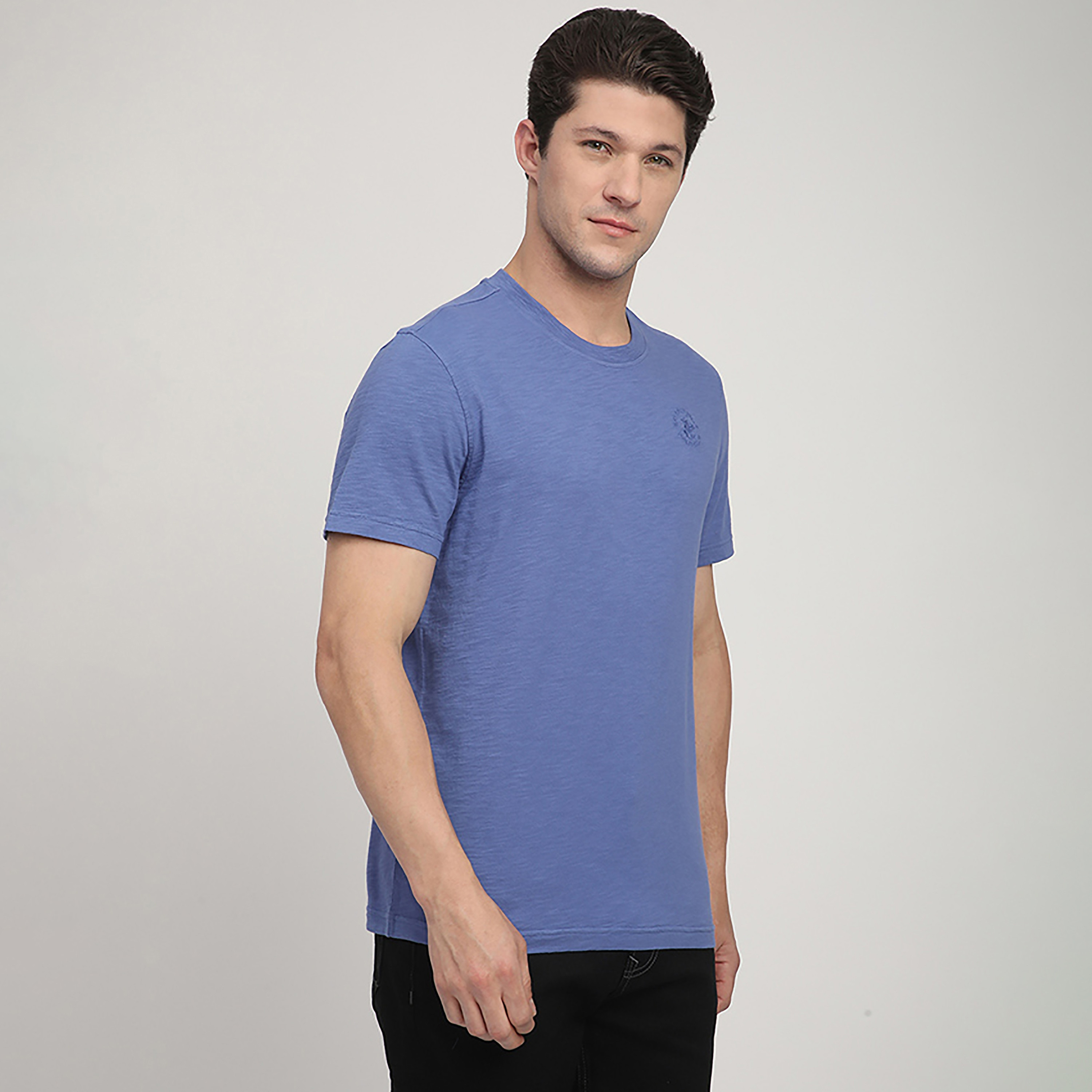 Beverly Hills Polo Club Plain Crew Neck Short Sleeves Men's T-Shirt-PROMO_CP_BHPC_101125-image-3