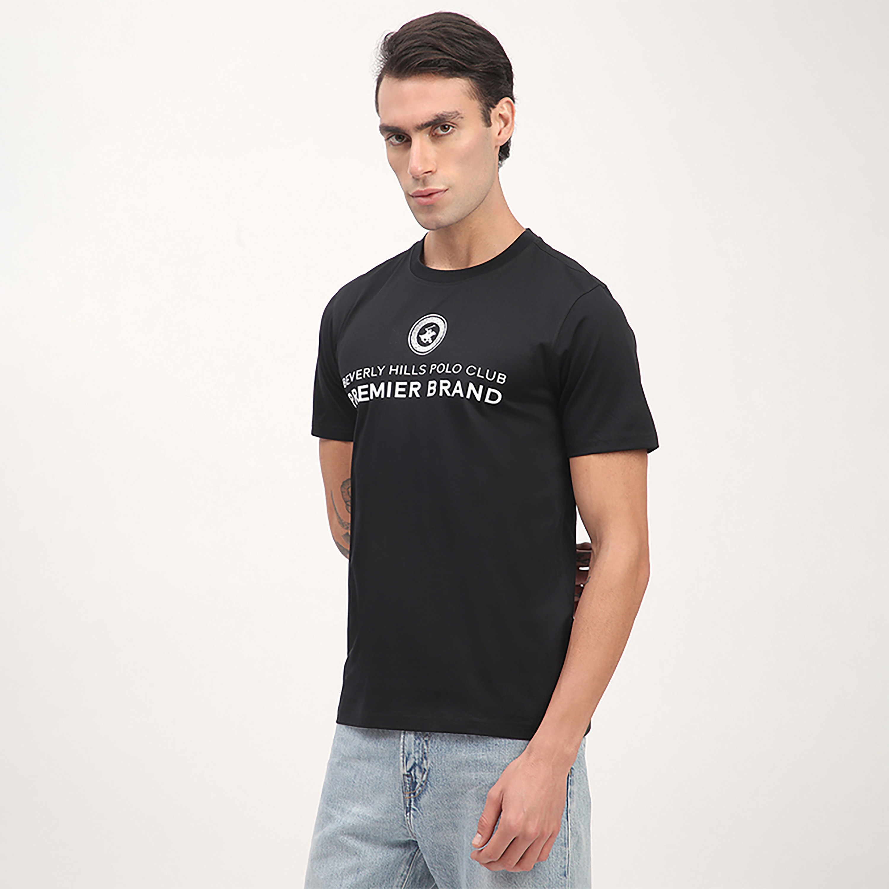 تي شيرت بأكمام قصيرة ورقبة دائرية بطبعة للرجال من بيفرلي هيلز بولو كلوب-men-clothing-tshirtsandpolos-tshirts-image-3