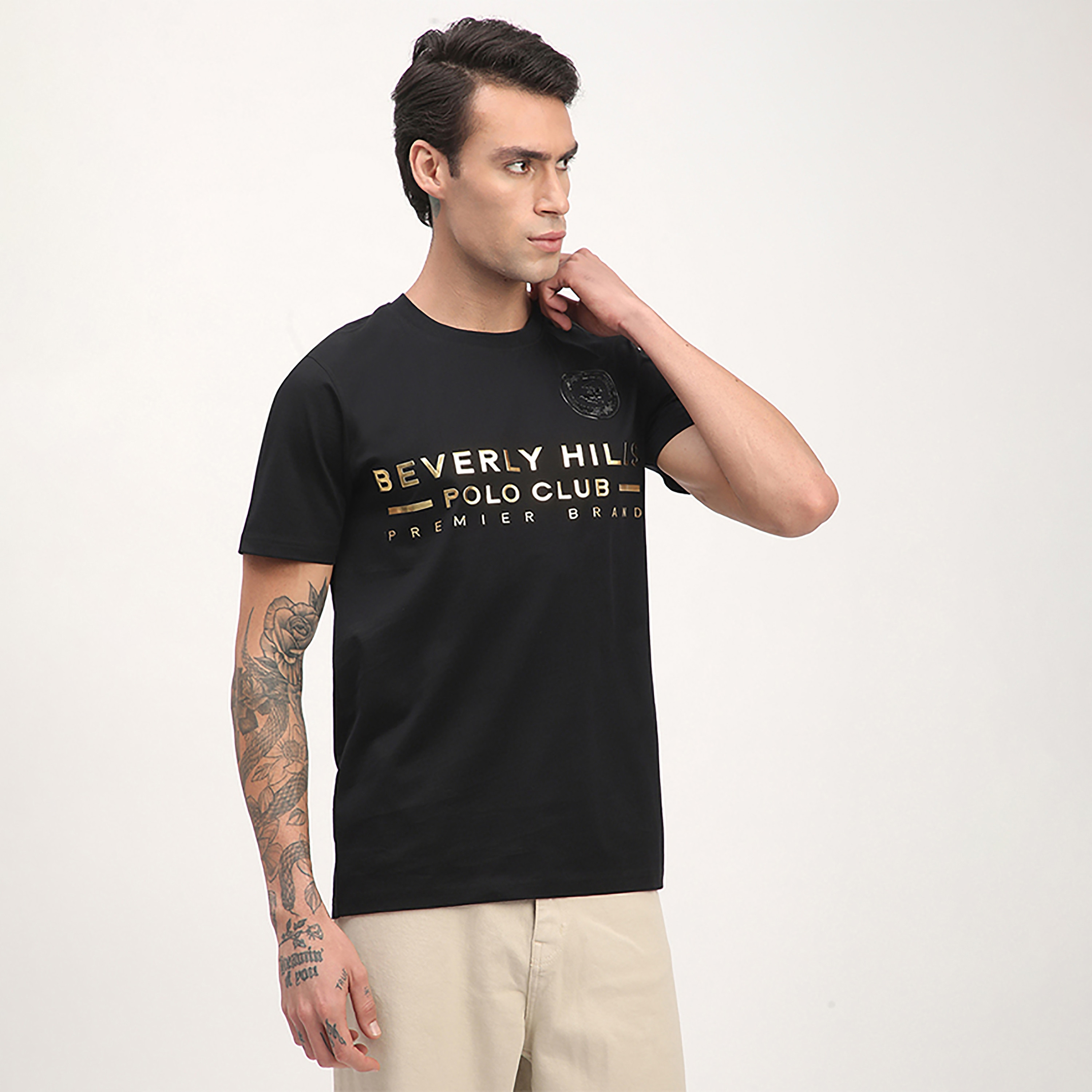 Beverly Hills Polo Club Logo Printed Crew Neck Short Sleeves T-Shirt-PROMO_CP_BHPC_101125-image-2