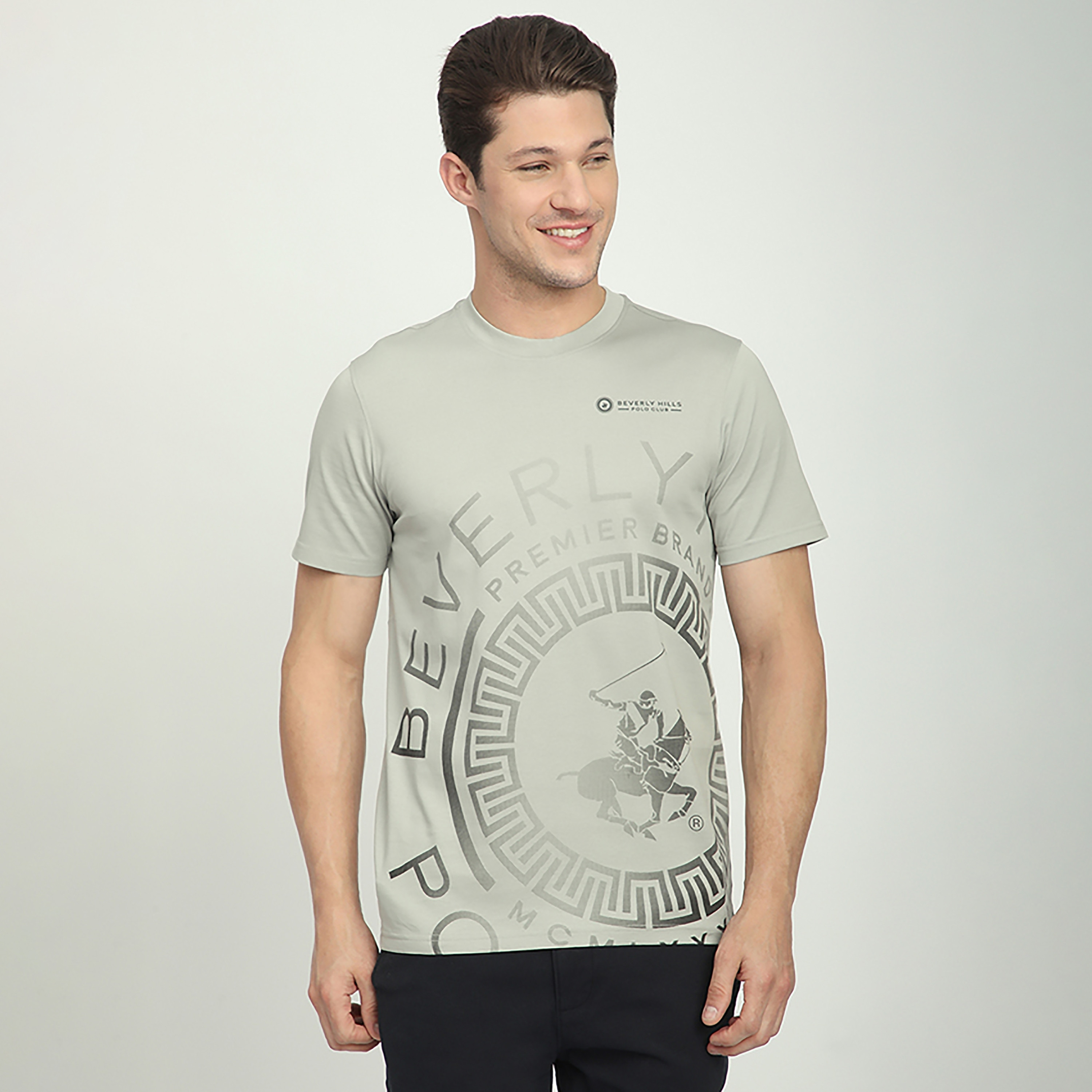 تي شيرت رجالي بأكمام قصيرة ورقبة دائرية وطبعة رسومات من بيفرلي هيلز بولو كلوب-men-clothing-tshirtsandpolos-tshirts-image-1