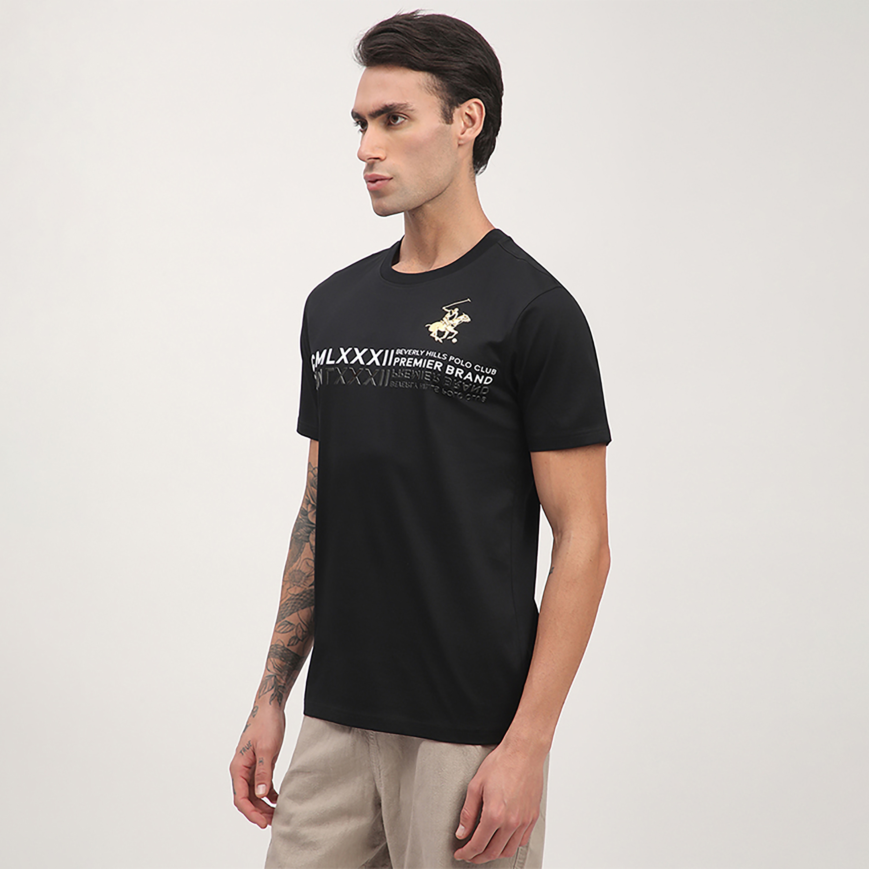 Beverly Hills Polo Club Printed Crew Neck Short Sleeves T-Shirt-men-clothing-tshirtsandpolos-tshirts-image-3