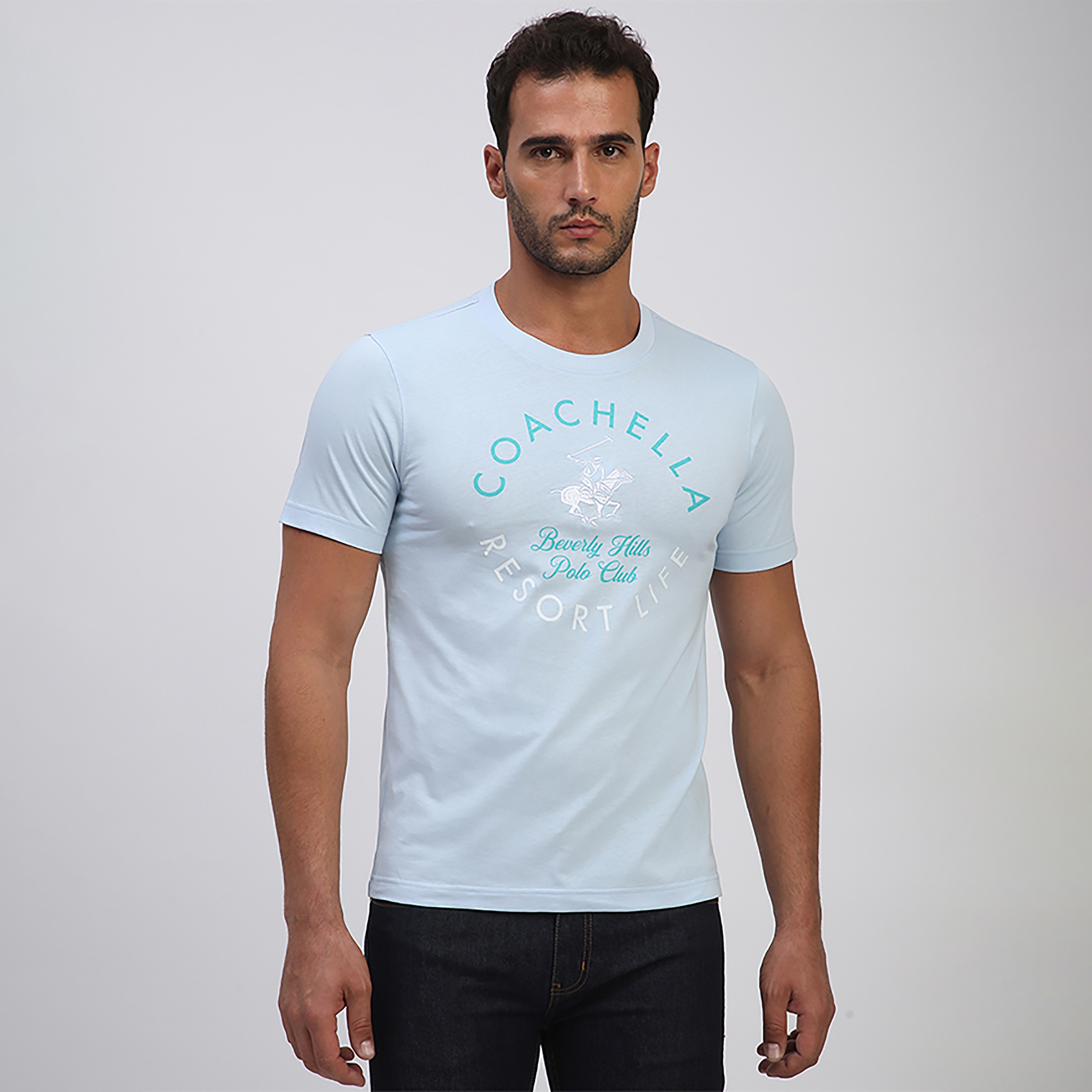 تي شيرت بأكمام قصيرة ورقبة دائرية بطبعة للرجال من بيفرلي هيلز بولو كلوب-men-clothing-tshirtsandpolos-tshirts-image-1