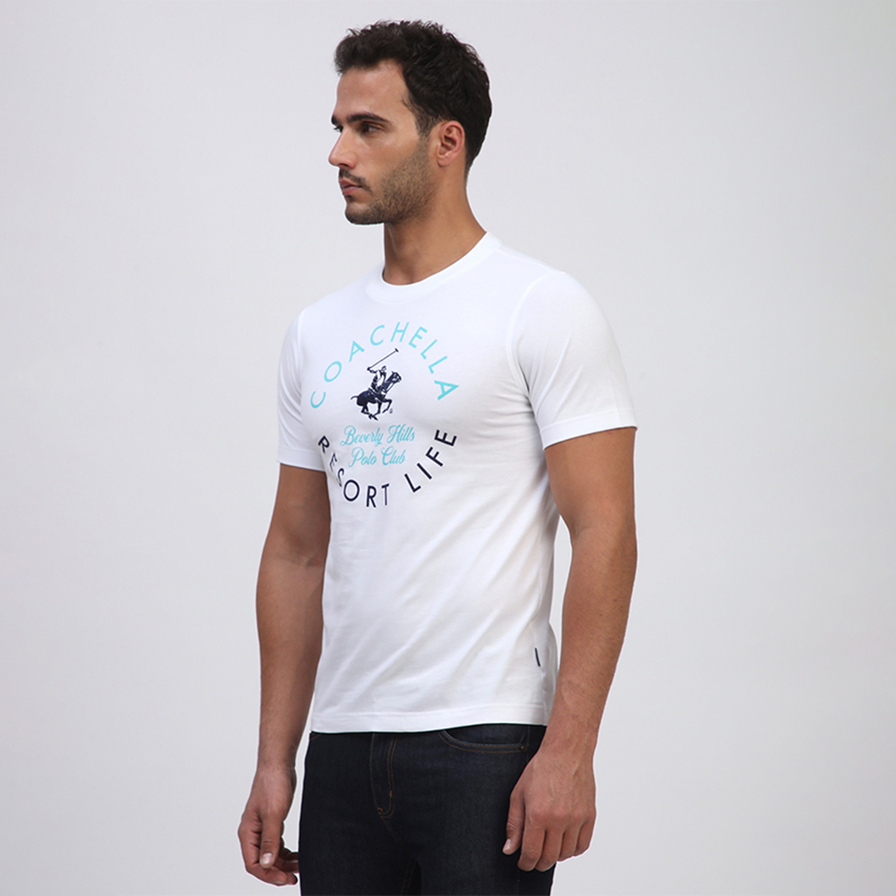 Beverly Hills Polo Club Printed Crew Neck Short Sleeves T-Shirt-men-clothing-tshirtsandpolos-tshirts-image-8