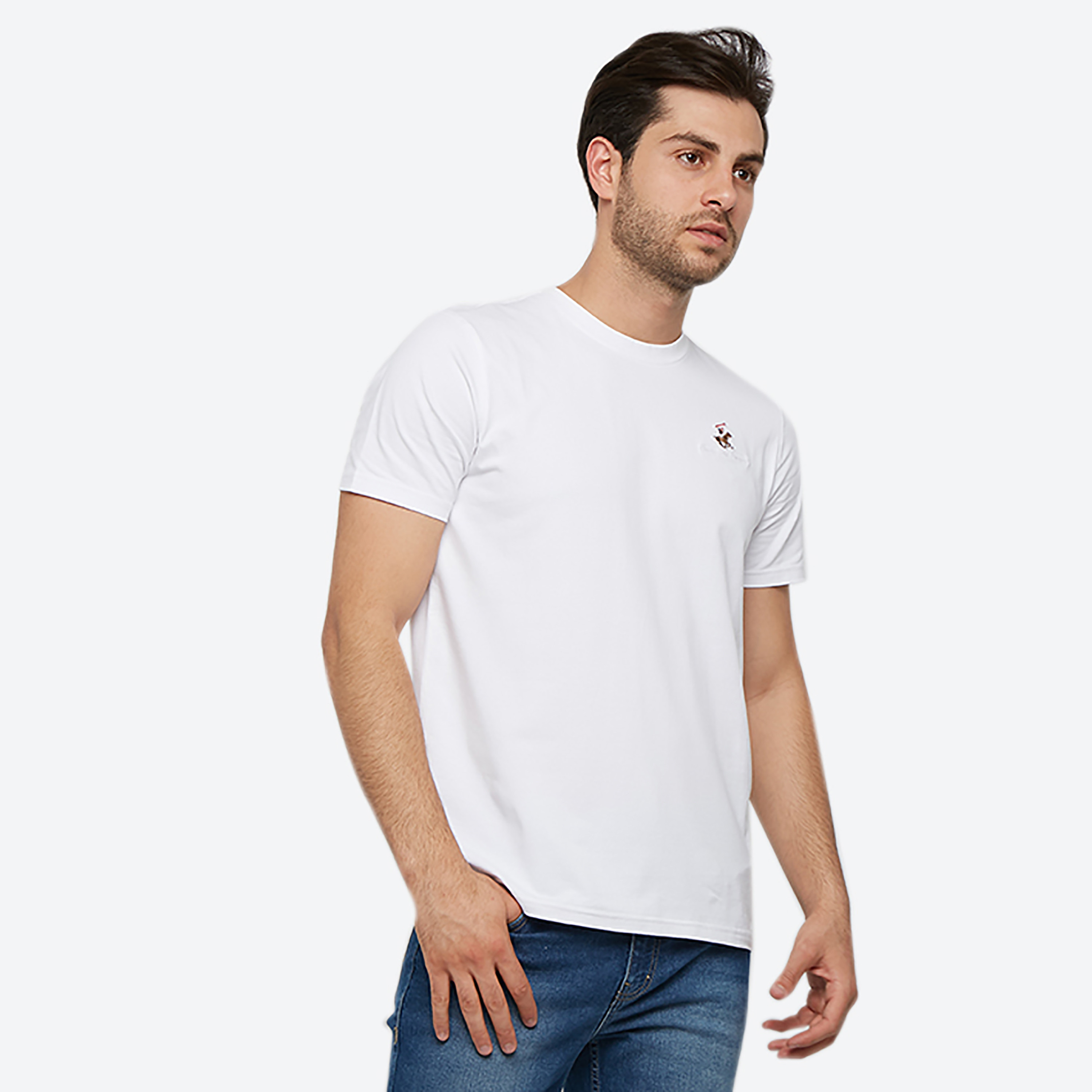 Beverly Hills Polo Club Logo Crew Neck Short Sleeves T-Shirt-men-clothing-tshirtsandpolos-tshirts-image-2