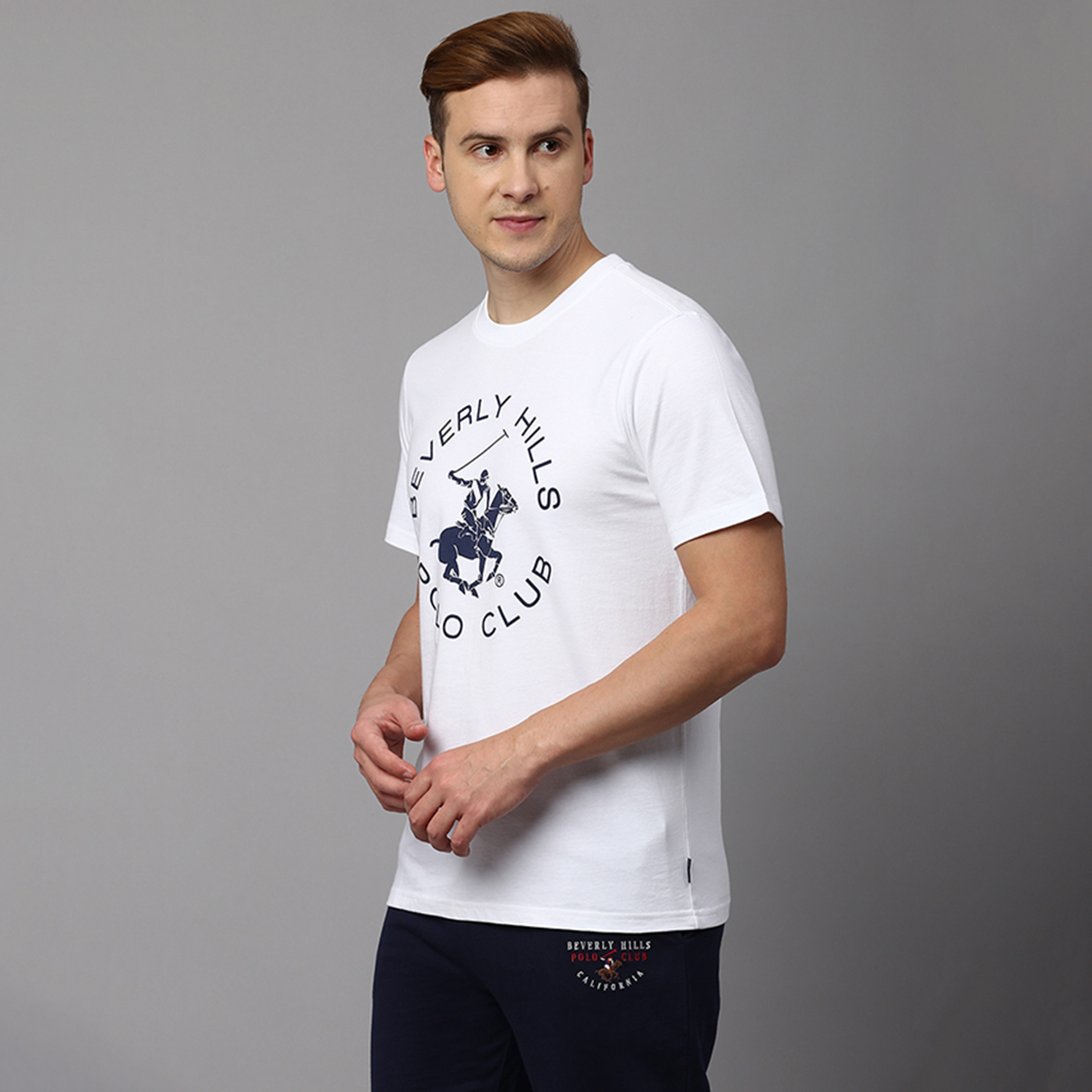تي شيرت بيفرلي هيلز بولو كلوب بياقة مستديرة وأكمام قصيرة مع مطبوع-men-clothing-tshirtsandpolos-tshirts-image-7