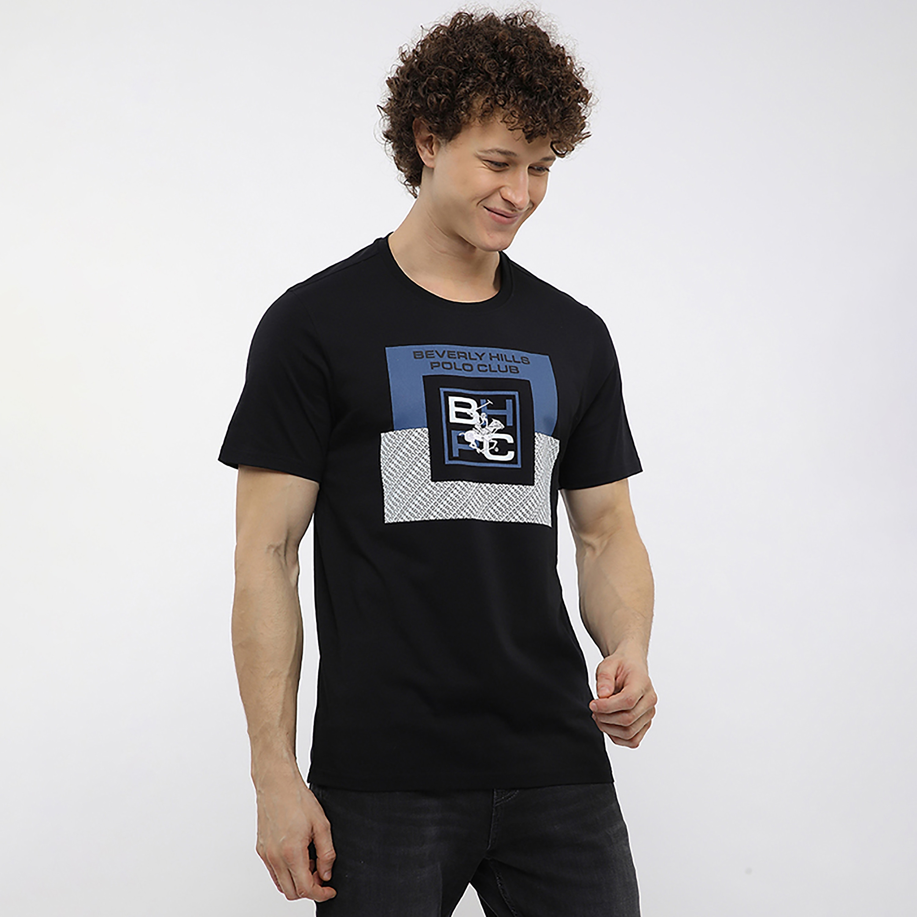 Beverly Hills Polo Club Graphic Print Crew Neck Short Sleeves Men's T-Shirt-men-clothing-tshirtsandpolos-tshirts-image-3