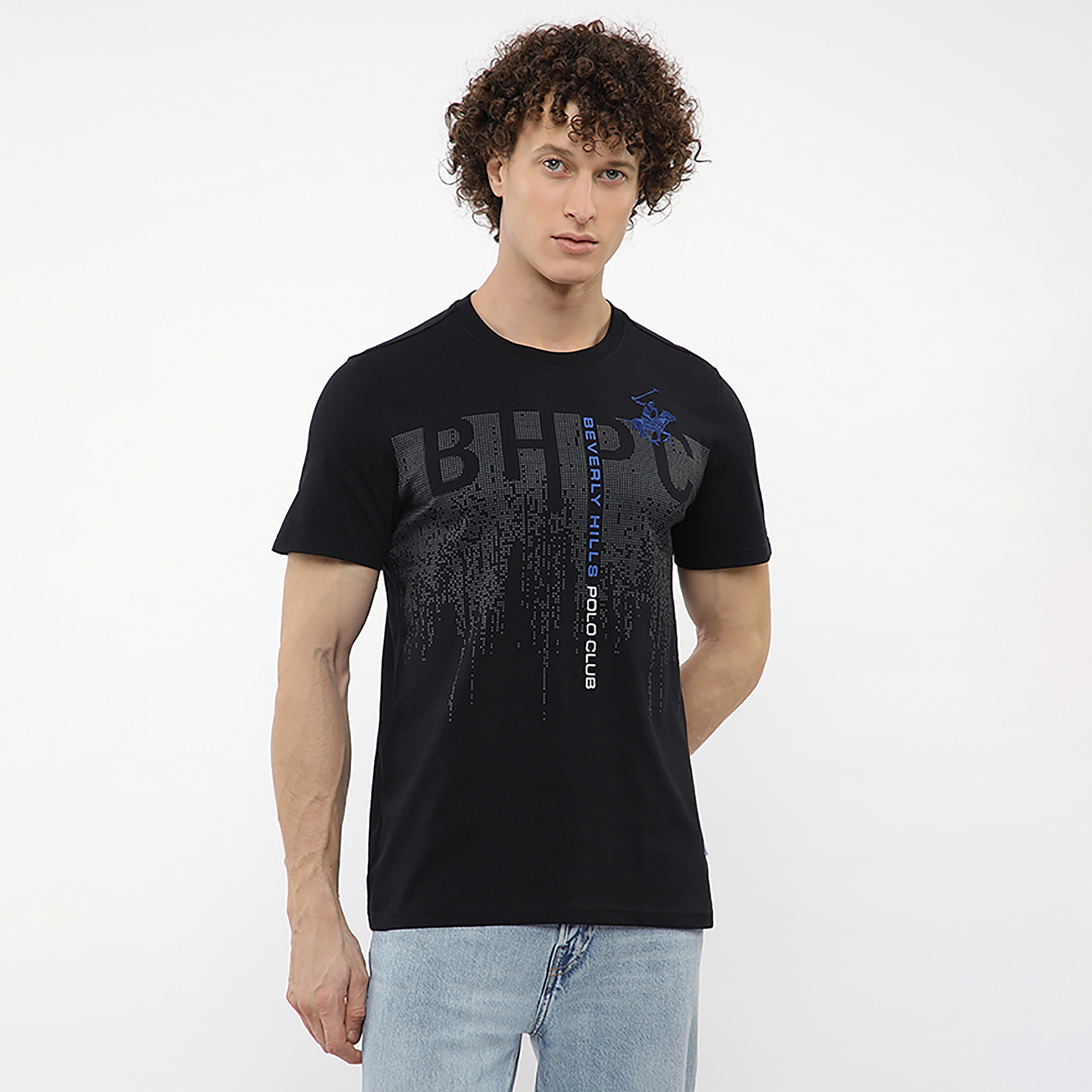 تي شيرت رجالي بأكمام قصيرة ورقبة دائرية وطبعة رسومات من بيفرلي هيلز بولو كلوب-men-clothing-tshirtsandpolos-tshirts-image-9