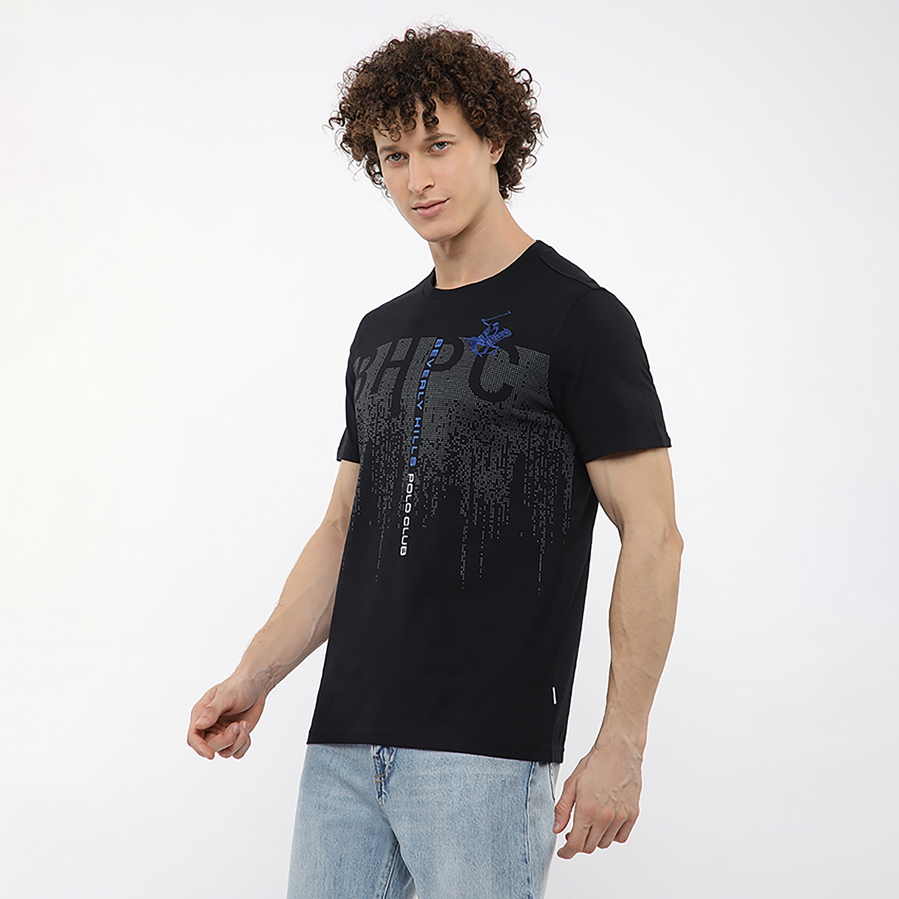 تي شيرت رجالي بأكمام قصيرة ورقبة دائرية وطبعة رسومات من بيفرلي هيلز بولو كلوب-men-clothing-tshirtsandpolos-tshirts-image-10