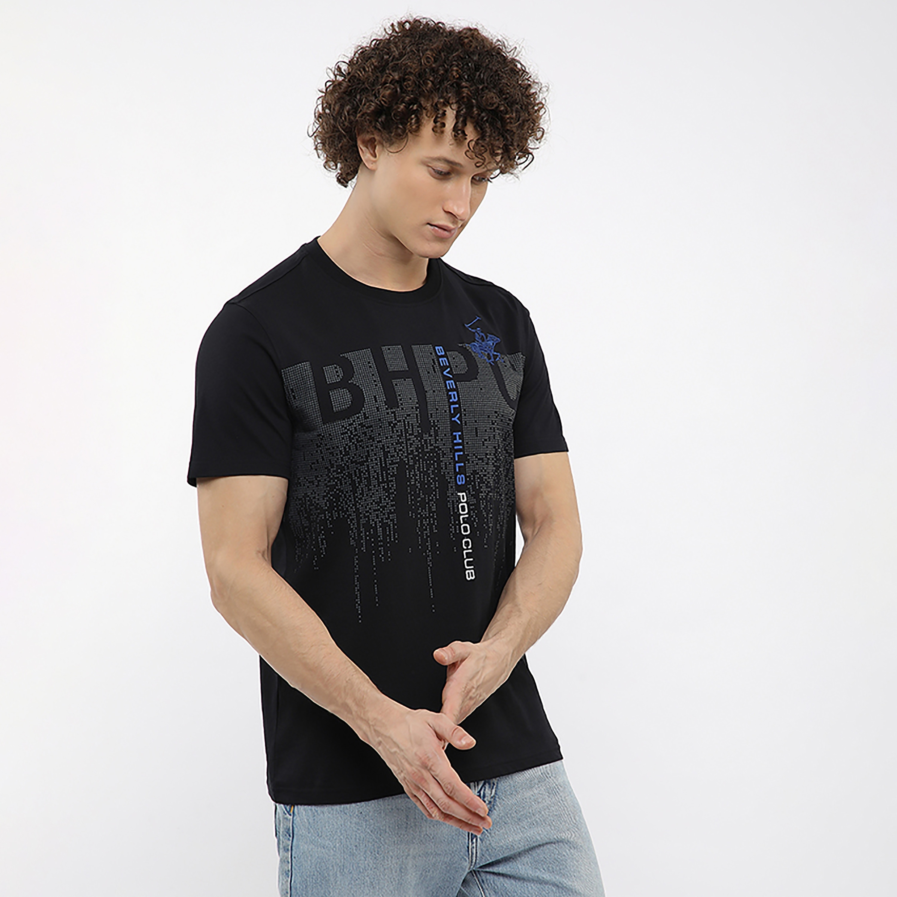 Beverly Hills Polo Club Graphic Print Crew Neck Short Sleeves Men's T-Shirt-men-clothing-tshirtsandpolos-tshirts-image-3
