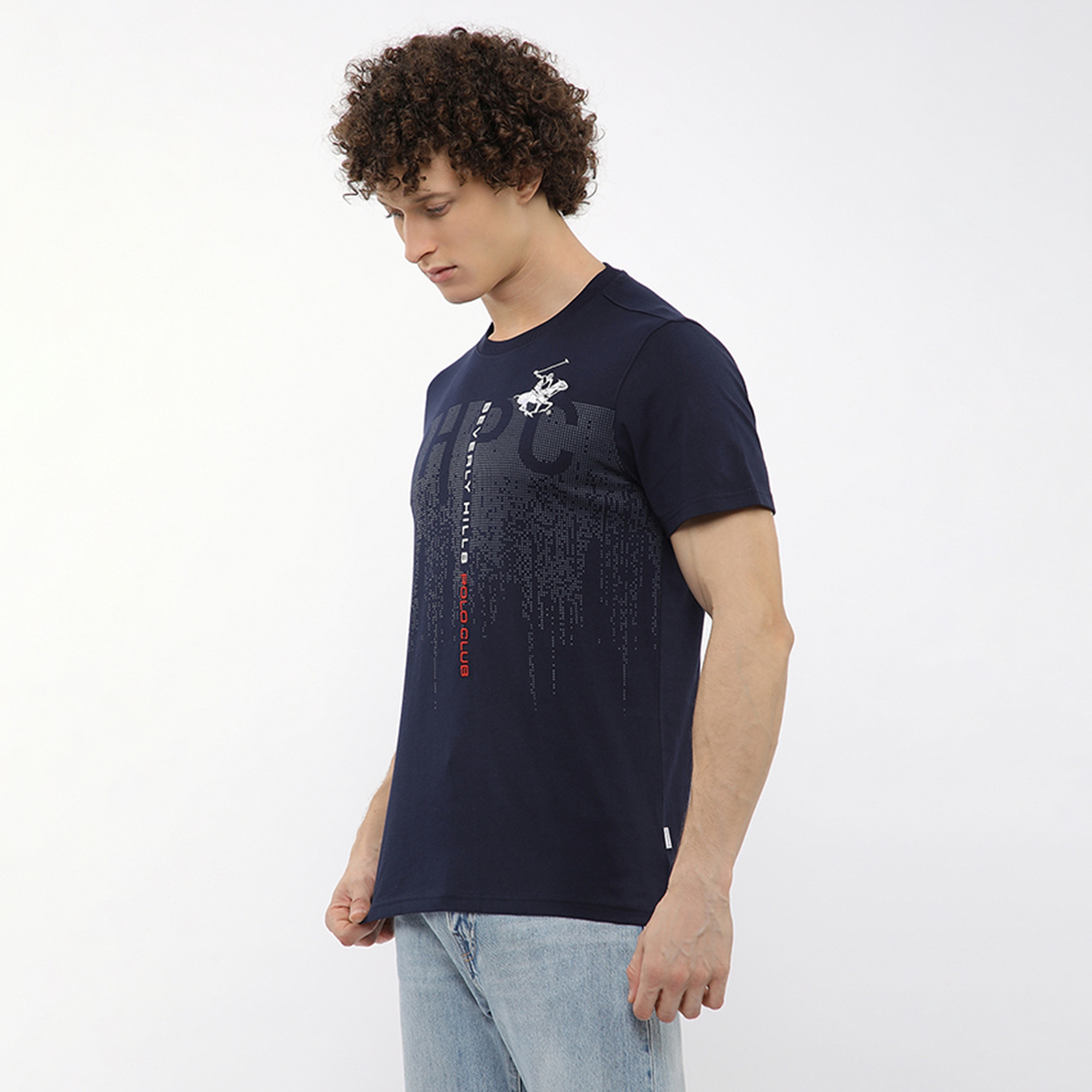 تي شيرت رجالي بأكمام قصيرة ورقبة دائرية وطبعة رسومات من بيفرلي هيلز بولو كلوب-men-clothing-tshirtsandpolos-tshirts-image-2