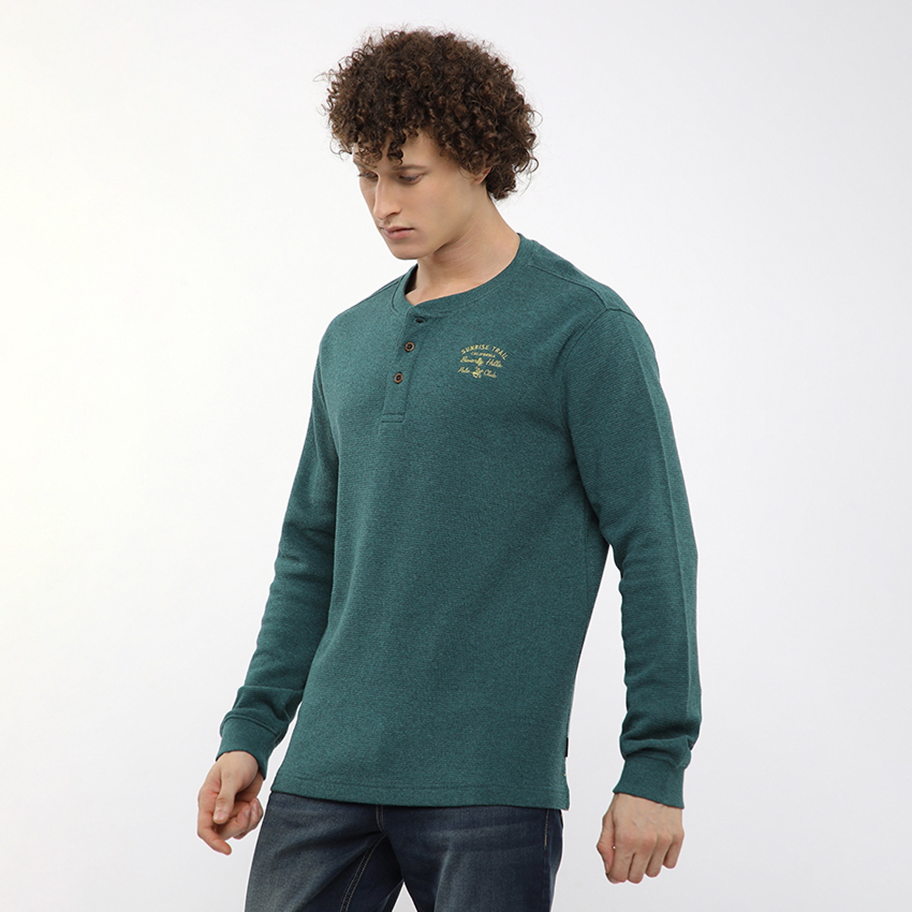 تيشيرت رجالي بأكمام طويلة ورقبة هنلي سادة من بيفرلي هيلز بولو كلوب-men-clothing-tshirtsandpolos-tshirts-image-6