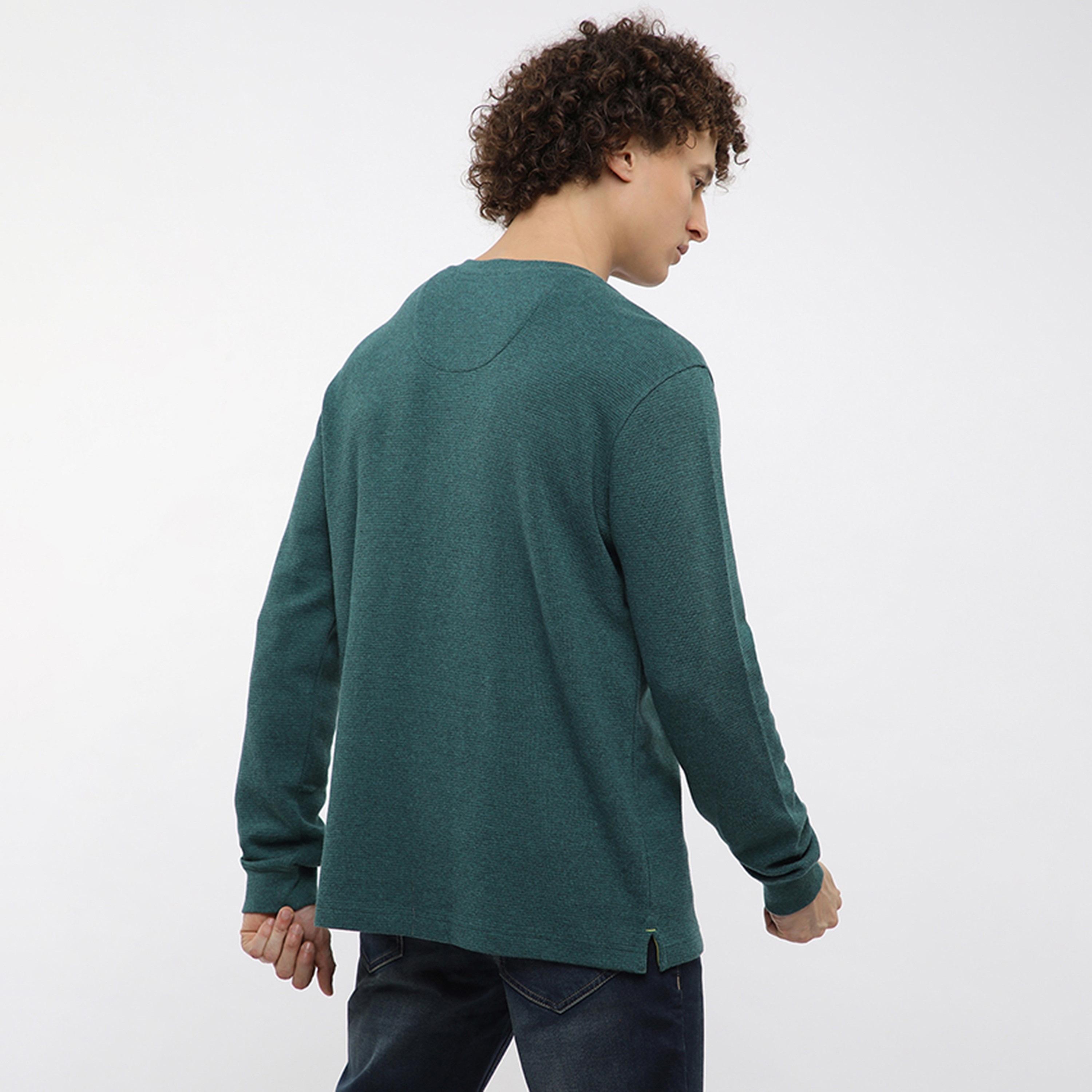 تيشيرت رجالي بأكمام طويلة ورقبة هنلي سادة من بيفرلي هيلز بولو كلوب-men-clothing-tshirtsandpolos-tshirts-image-8