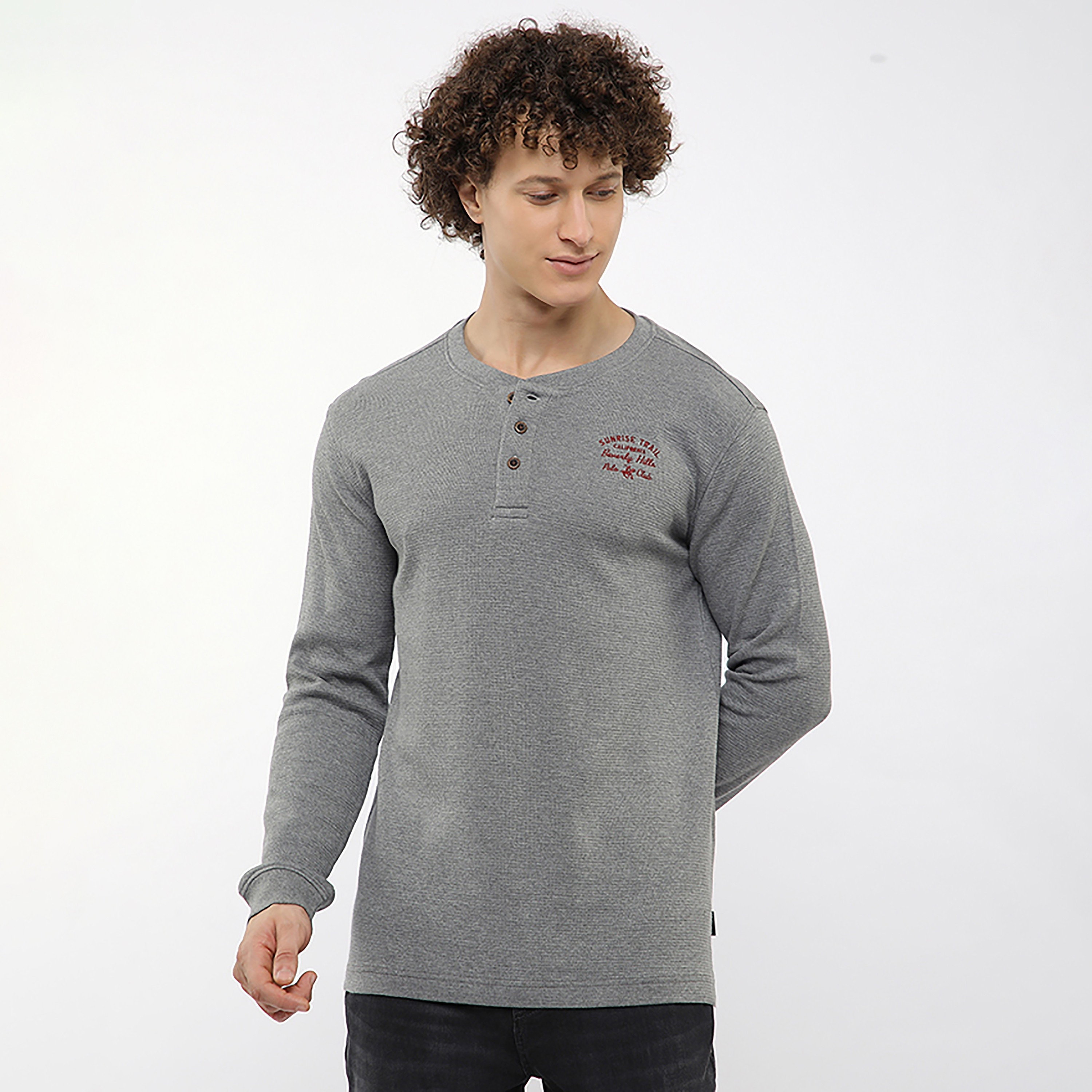 تيشيرت رجالي بأكمام طويلة ورقبة هنلي سادة من بيفرلي هيلز بولو كلوب-men-clothing-tshirtsandpolos-tshirts-image-9