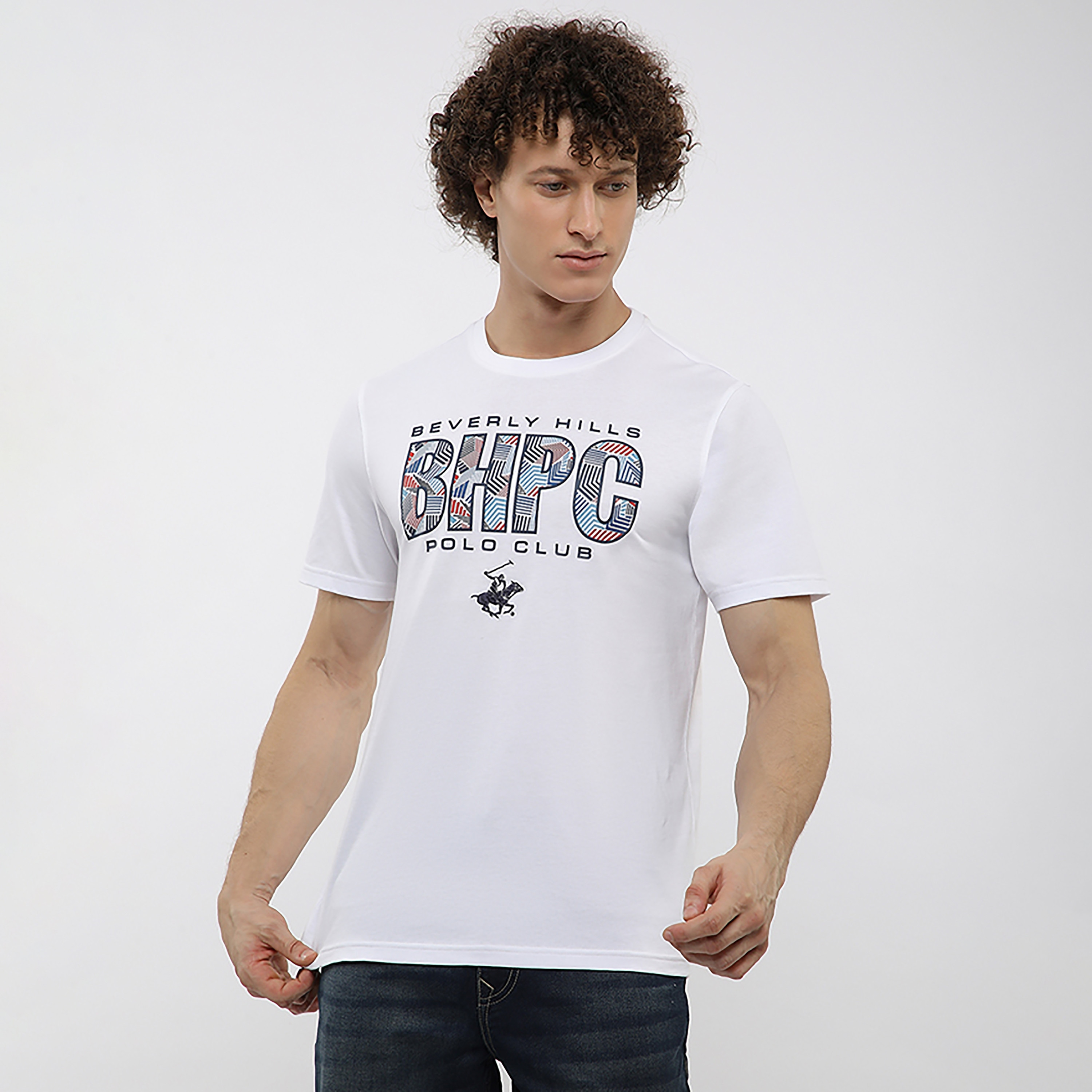 تي شيرت رجالي بأكمام قصيرة ورقبة دائرية وطبعة رسومات من بيفرلي هيلز بولو كلوب-men-clothing-tshirtsandpolos-tshirts-image-6