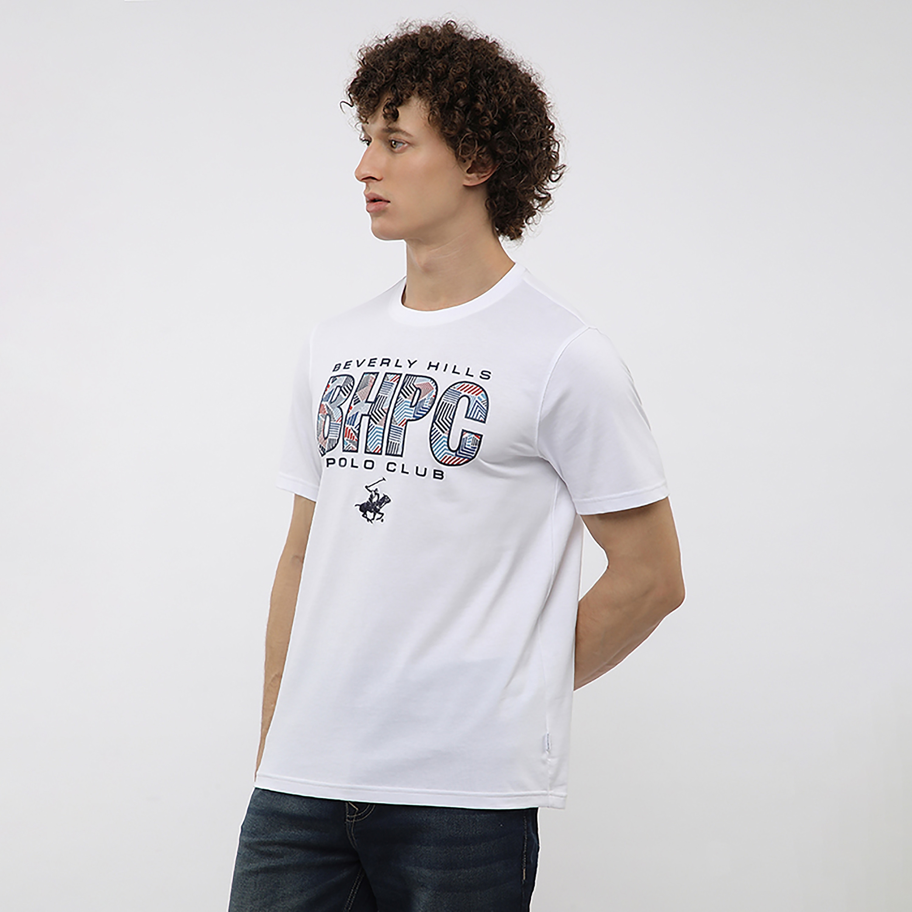 تي شيرت رجالي بأكمام قصيرة ورقبة دائرية وطبعة رسومات من بيفرلي هيلز بولو كلوب-men-clothing-tshirtsandpolos-tshirts-image-7