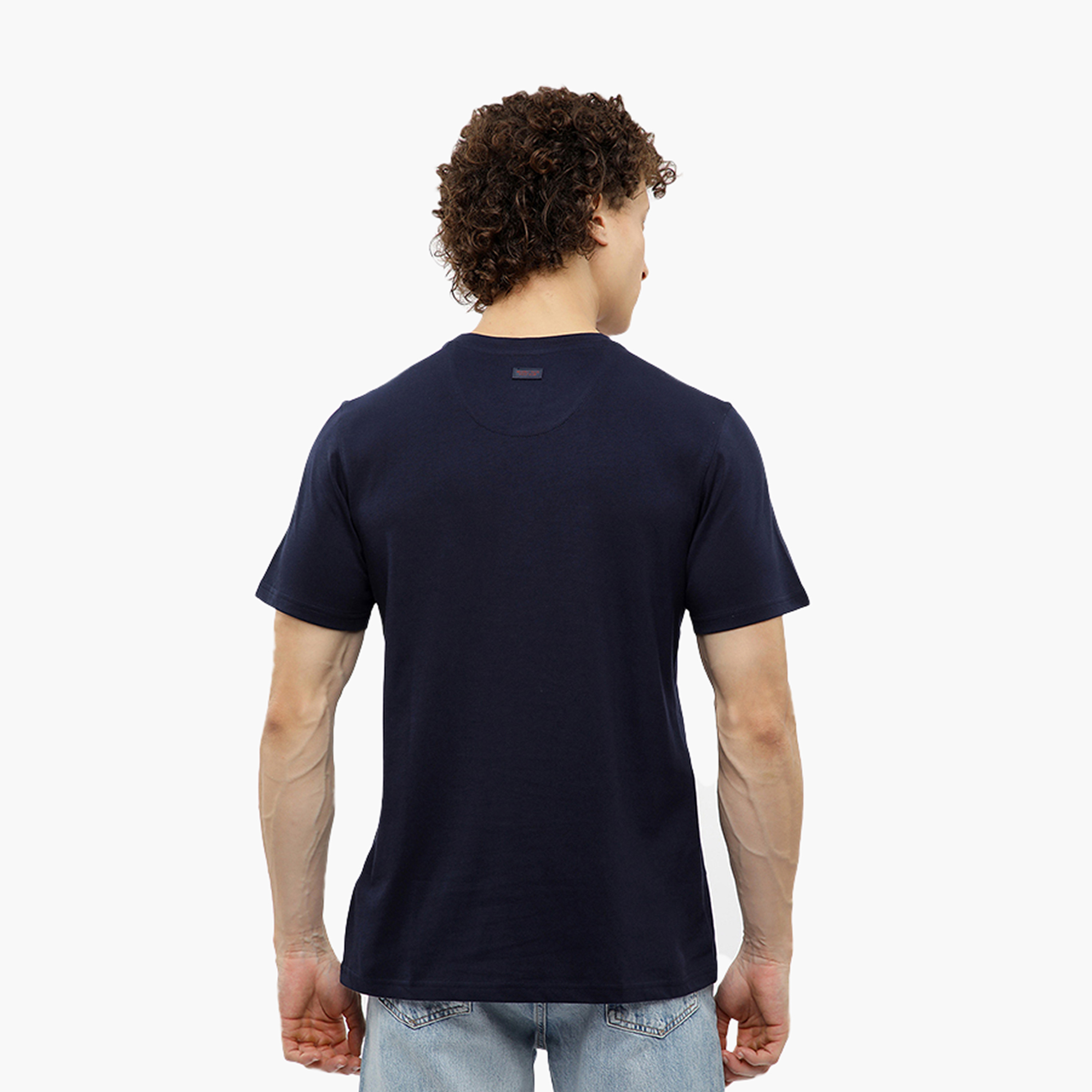 تي شيرت رجالي بأكمام قصيرة وياقة دائرية وشعار من بيفرلي هيلز بولو كلوب-men-clothing-tshirtsandpolos-tshirts-image-8