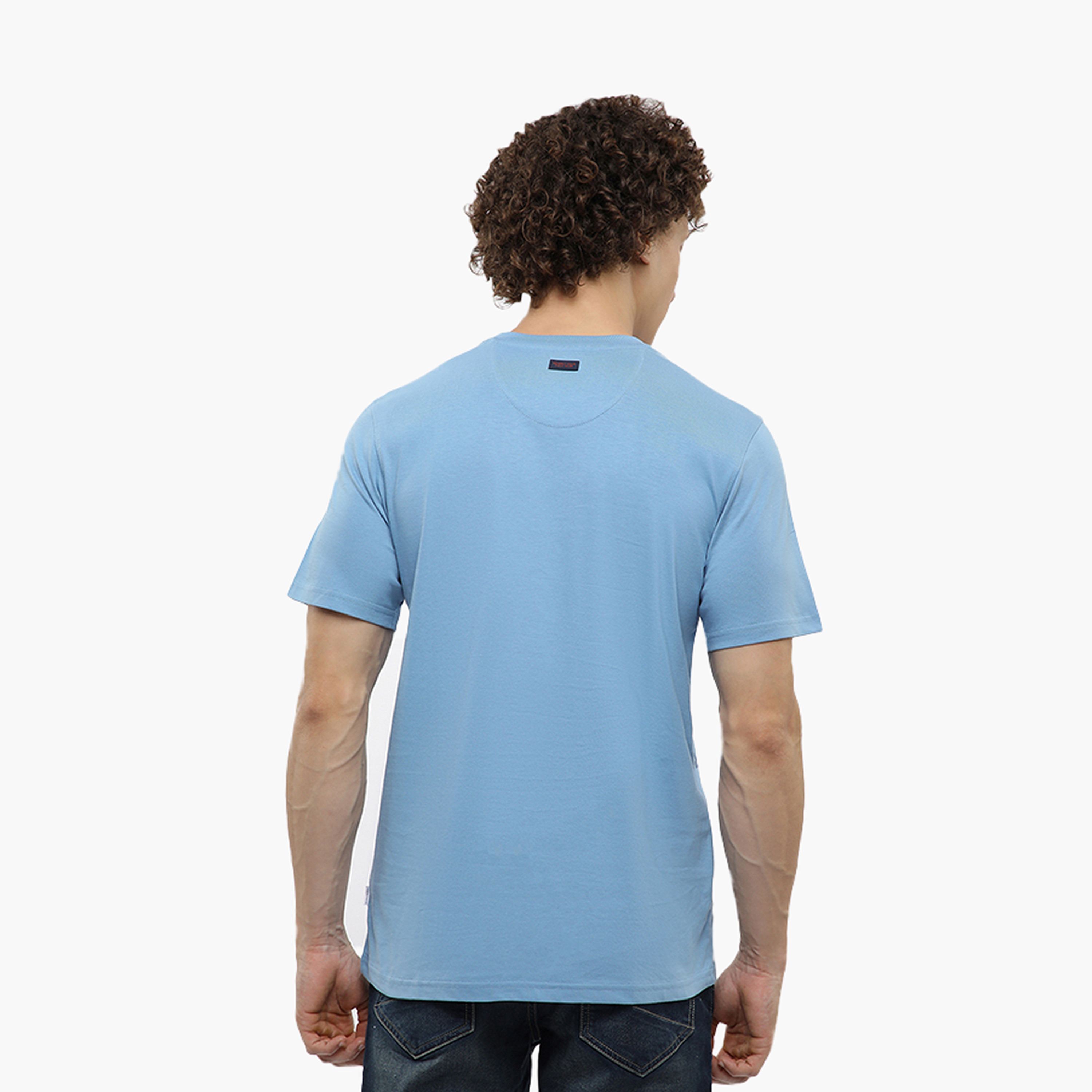 تي شيرت رجالي بأكمام قصيرة وياقة دائرية وشعار من بيفرلي هيلز بولو كلوب-men-clothing-tshirtsandpolos-tshirts-image-12