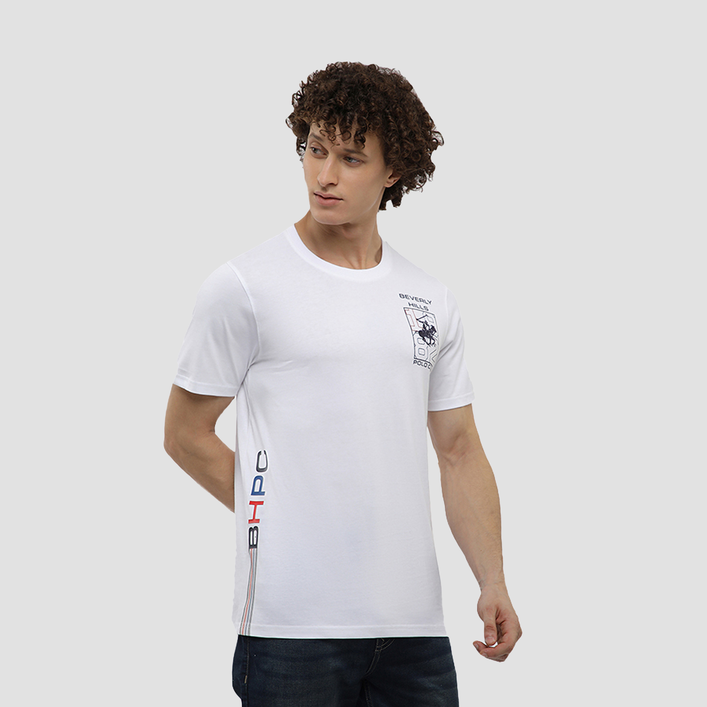 Beverly Hills Polo Club Logo Crew Neck Short Sleeves Men's T-Shirt-men-clothing-tshirtsandpolos-tshirts-image-3